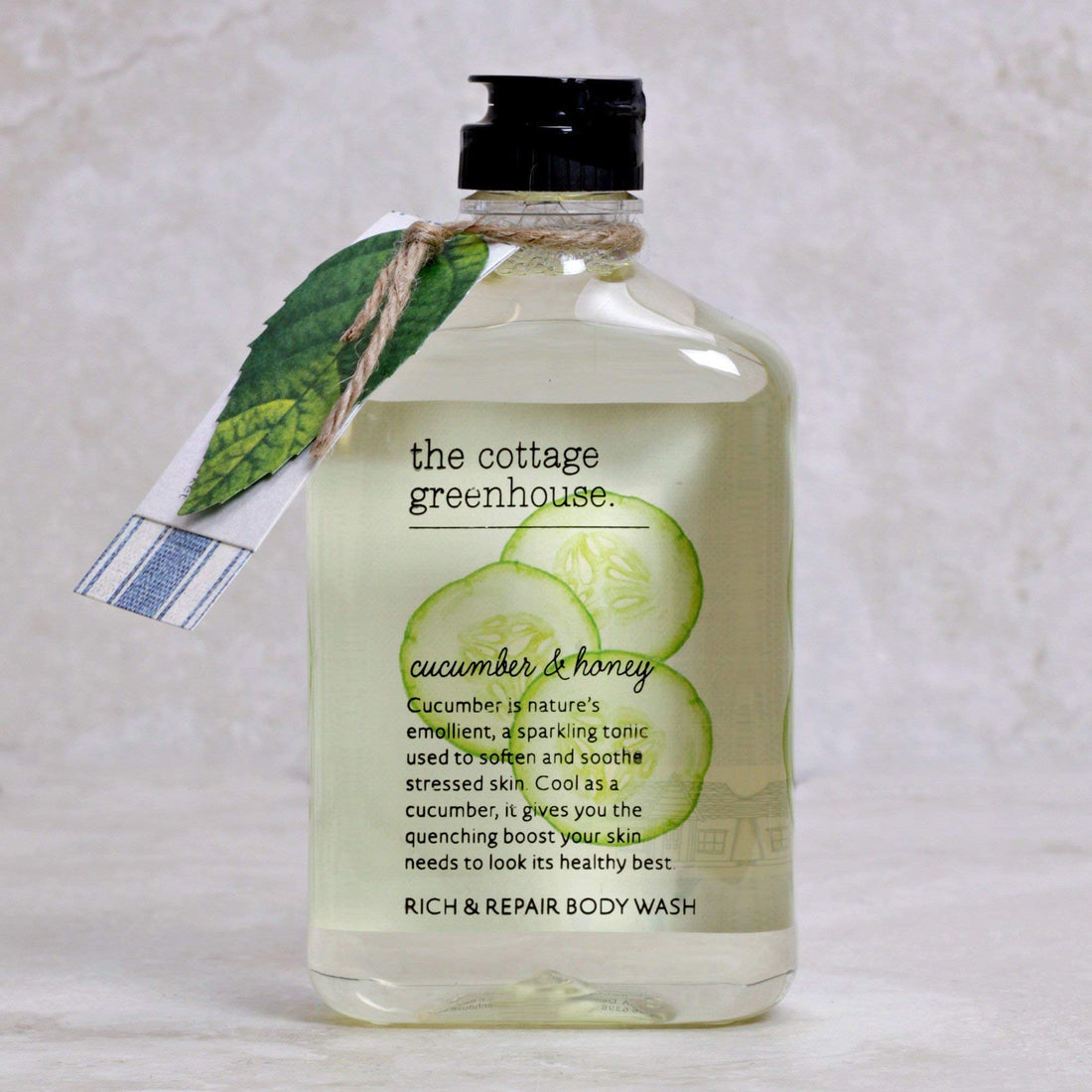 The Cottage Greenhouse Cucumber & Honey Body Wash