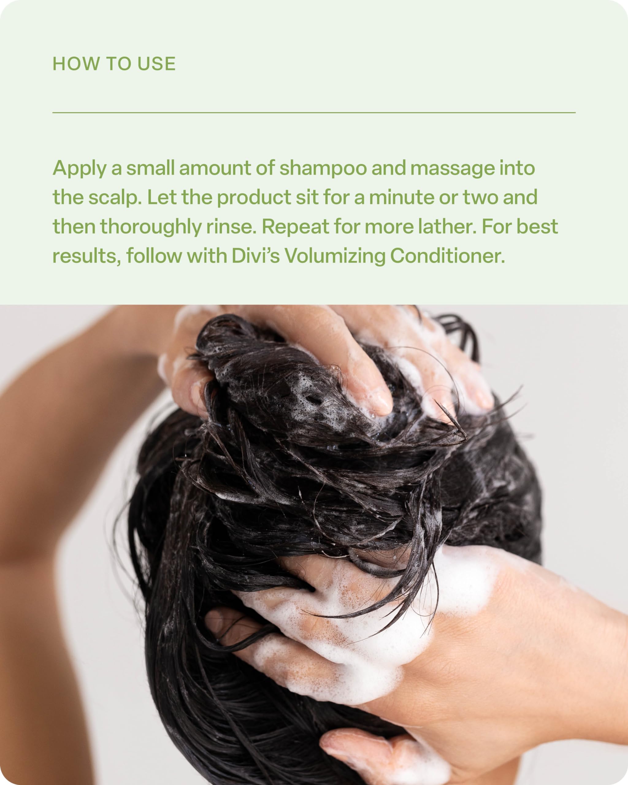 divi Volumizing Shampoo for Women and Men - Lightweight Volume Shampoo for Fine Hair - Formulated to Cleanse, Nourish and Balance the Scalp - Travel Size, 2oz