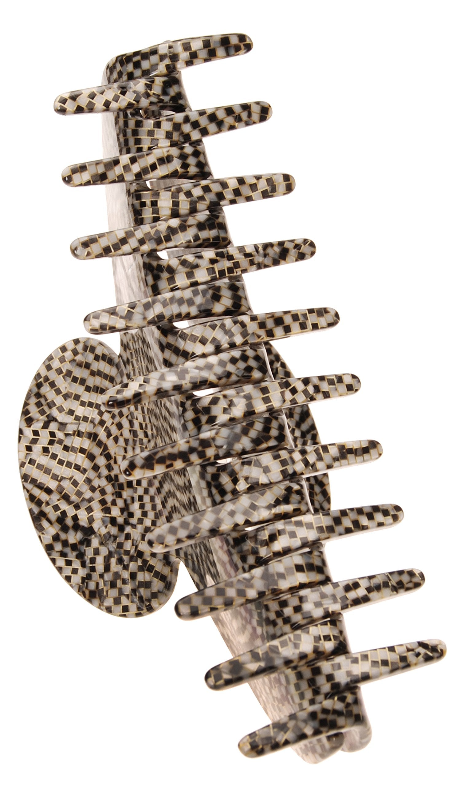 Opera Silver : France Luxe Jumbo Couture Jaw - Opera Silver