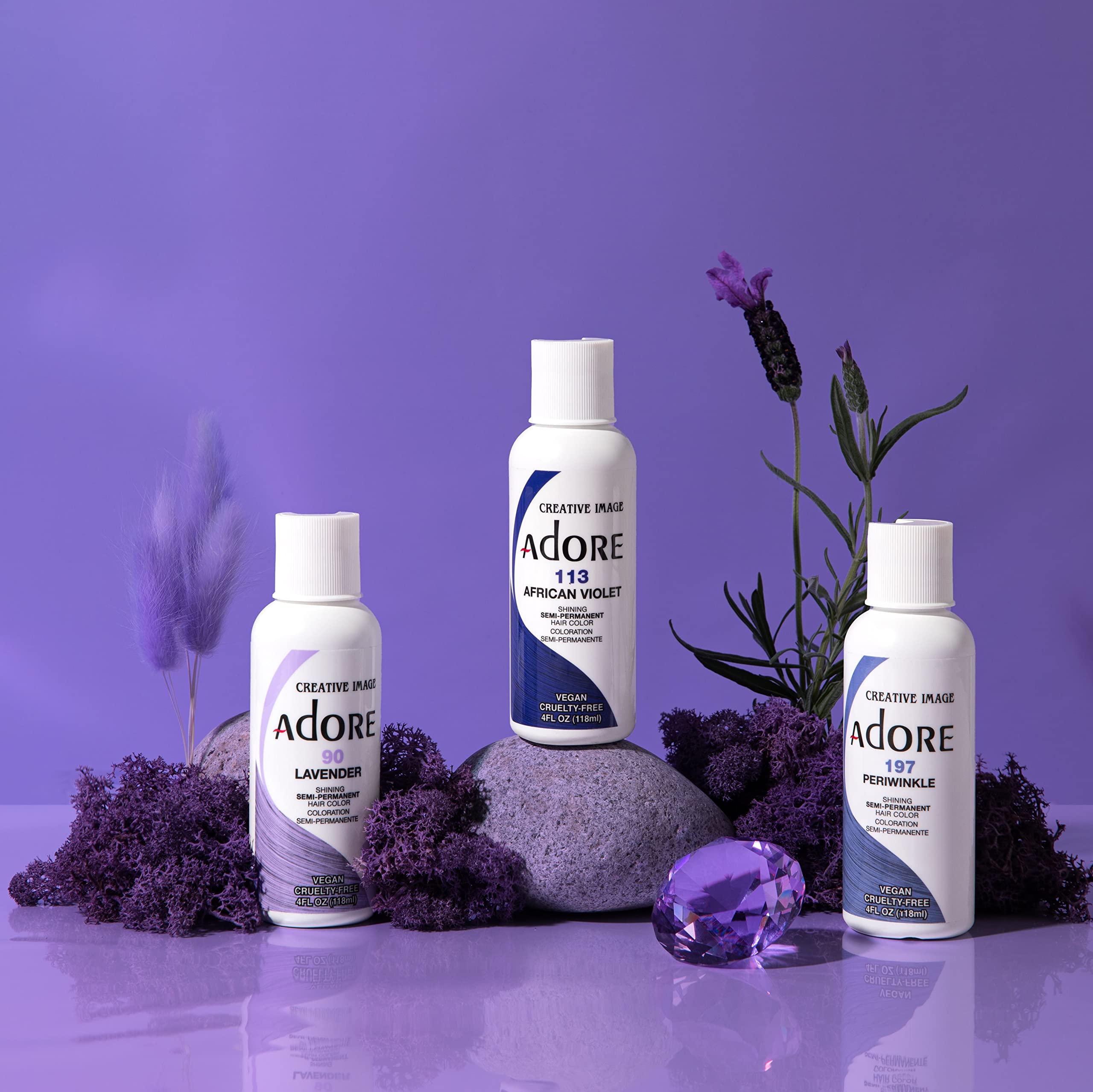 Adore Semi-Permanent Hair Color (#197 Periwinkle) by Adore