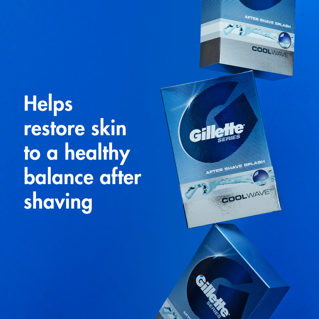 Gillette Series Cool Wave After Shave, Aftershave for Men, After Shave Cologne Men, 3.3 fl oz, 100 ml, After Shave Lotion for Men, Post Shave Balm Men, Aftershave, Mens Aftershave, Aftershave Balm