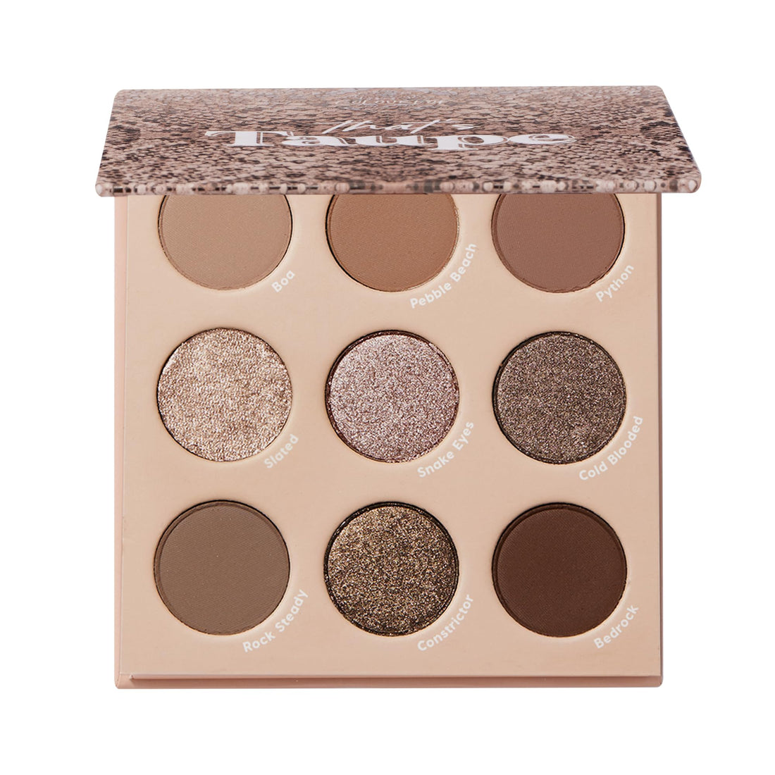 ColourPop That's Taupe Eyeshadow Palette - Cool-Toned Shadow Palette with Metallic and Matte Finishes - High-Pigment Eye Makeup with a Long-Wearing Formula (0.3 oz)