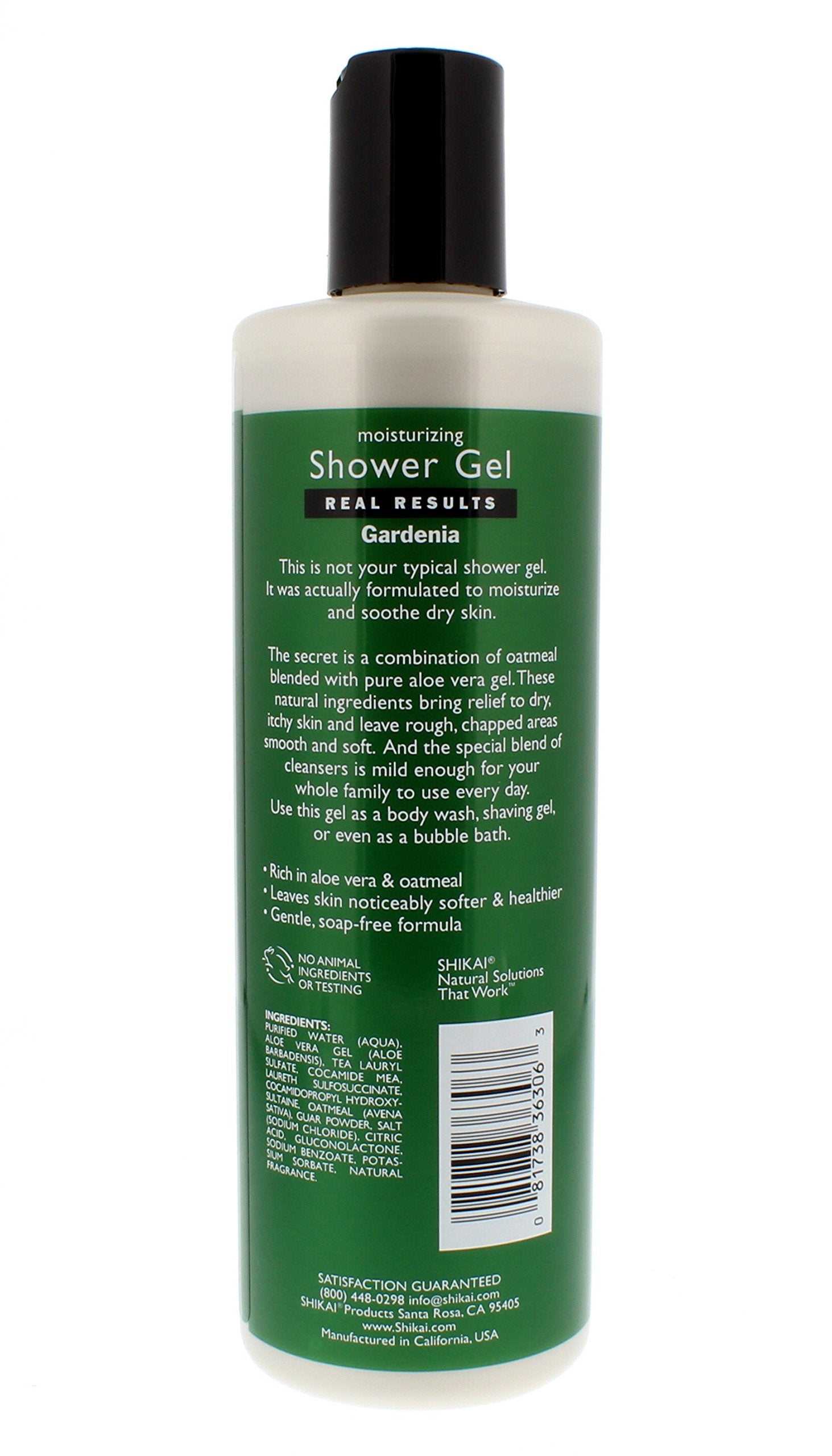 Shower Gel - Gardenia - 12 oz by Shikai Products