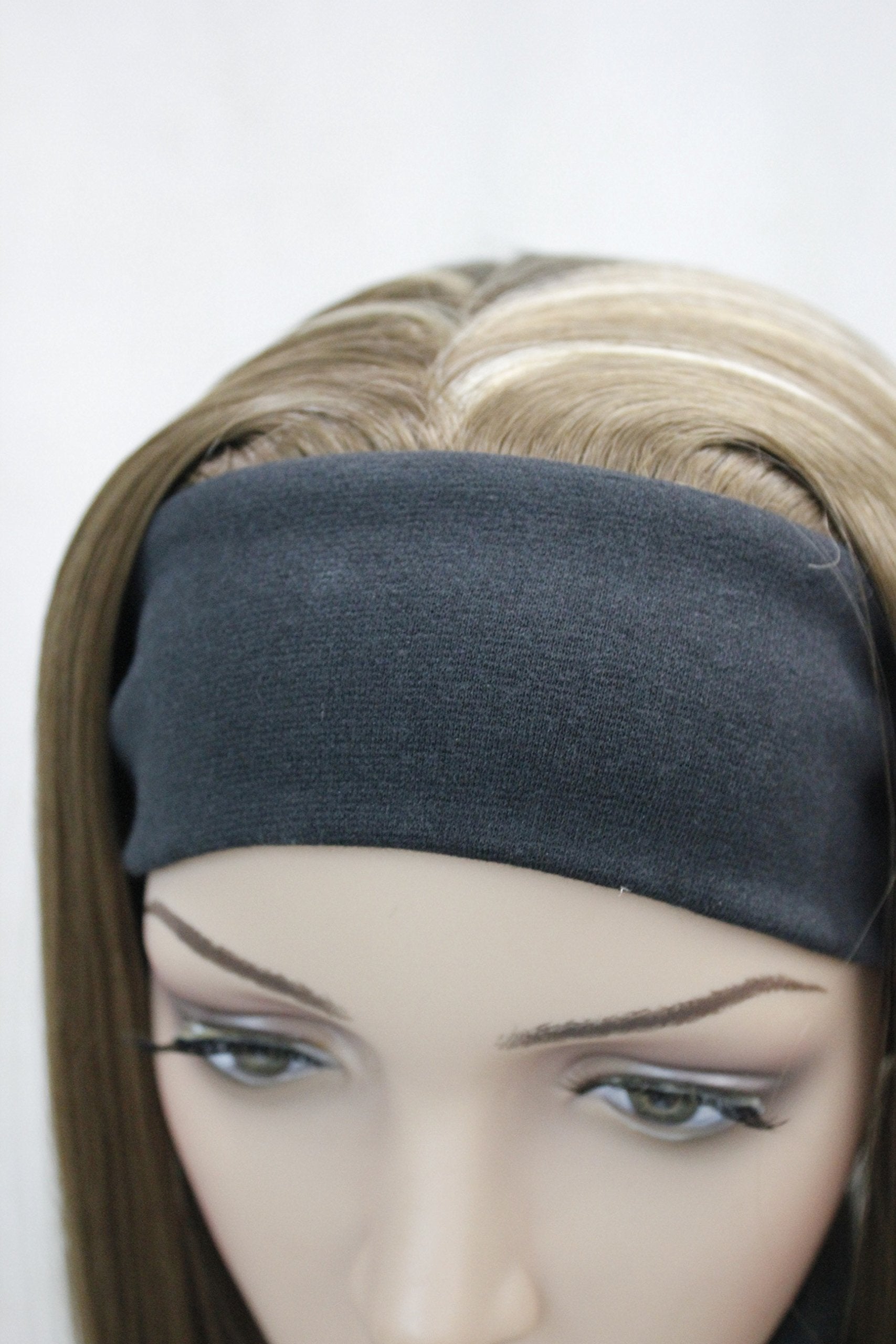 Lydell Long Straight Wave Headband Synthetic Wigs (12TT26 Brown Highlighted)