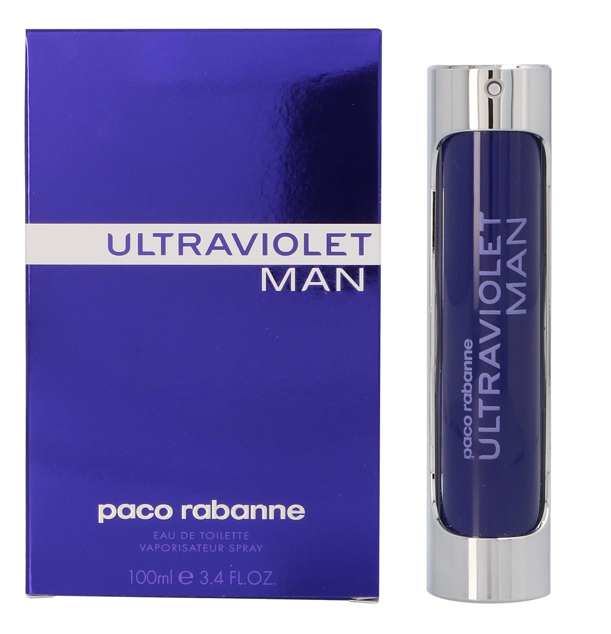 Paco Rabanne Ultravoilet Man Eau De Toilette, 3.4 Fl Oz