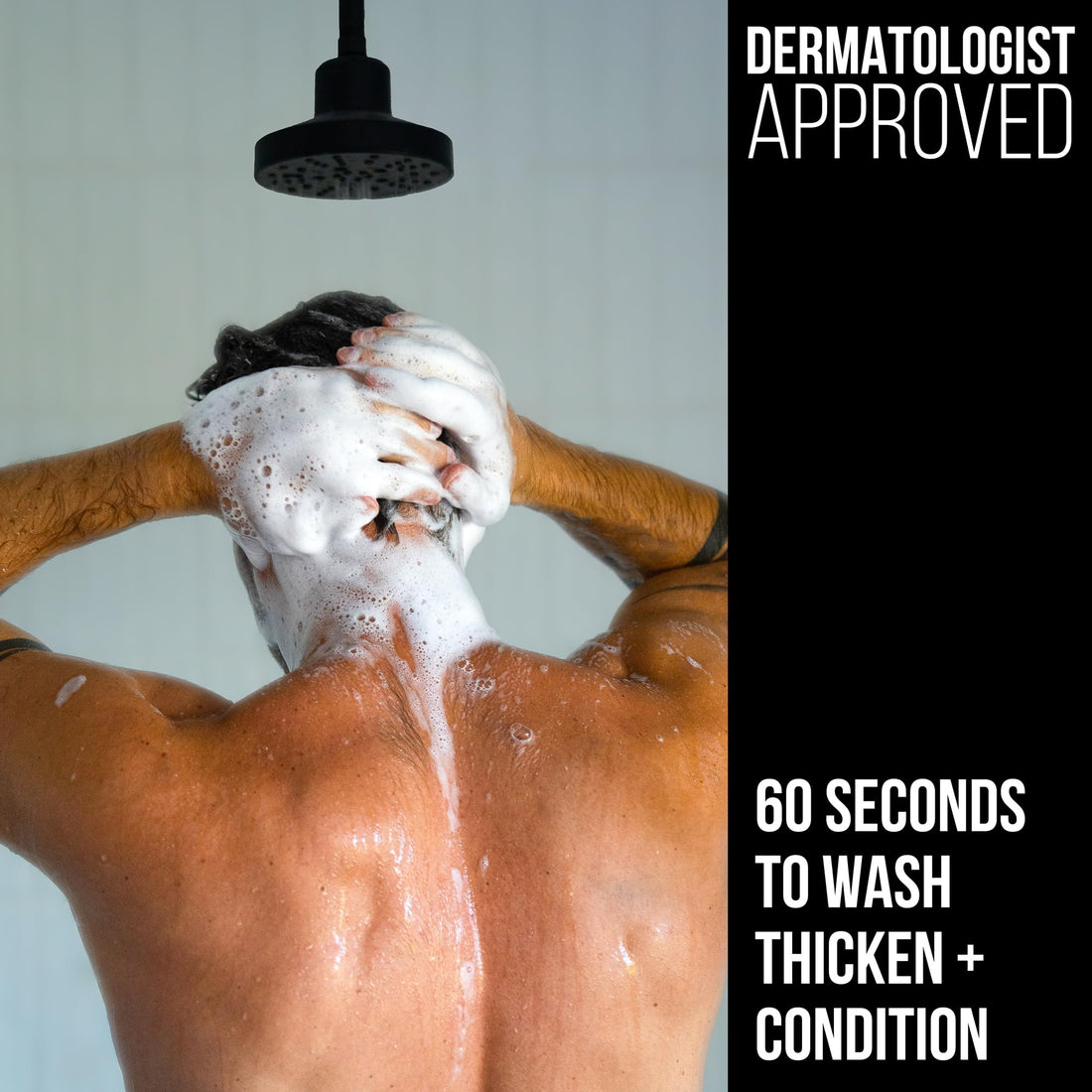 RUGGED & DAPPER 2-in-1 Mens Shampoo and Conditioner - Biotin Hair Thickening Shampoo for Men - SLS-free and Paraben-Free