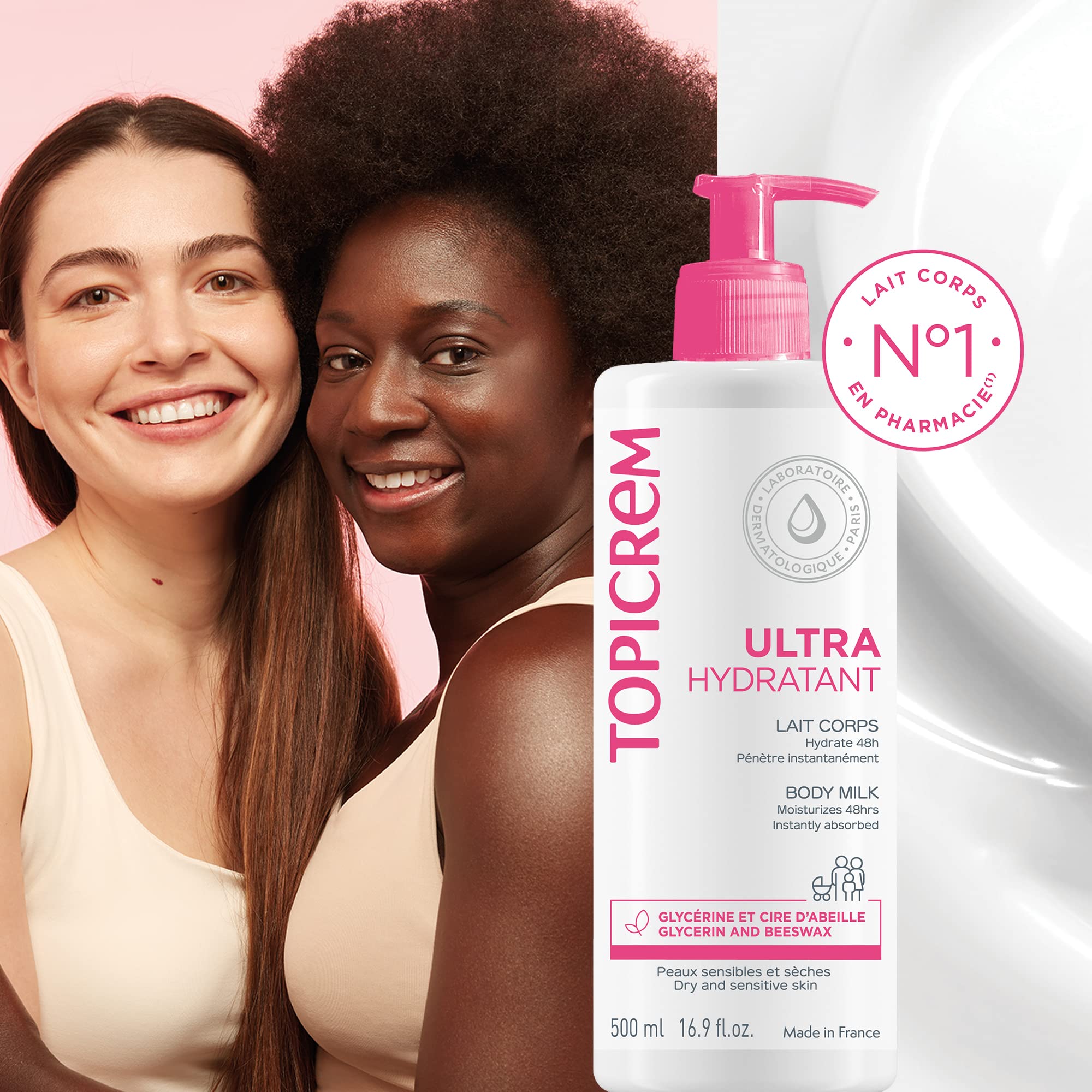 Laboratories Nigy -Topicrem Soins Quotidens Ultra -Hydratant Corps-500 ml/16.9 fl oz by Laboratories Nigy