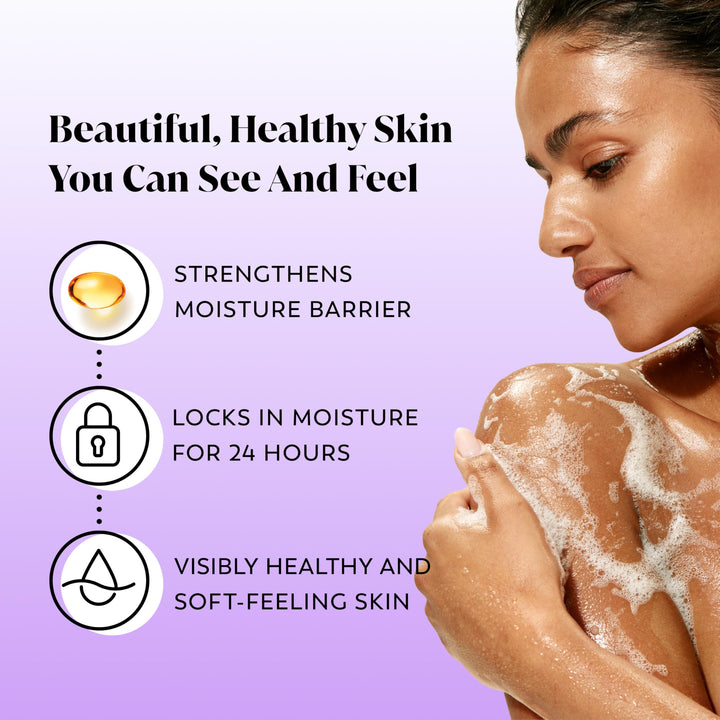 Olay Body Wash for Women, Age Defying with Vitamin E, 24hr Moisturizing, Hydrating & Refreshing, B3 Vitamin Complex, Free of Parabens & Phthalates, For All Skin Types, Scented, 33 fl oz (Pack of 4)