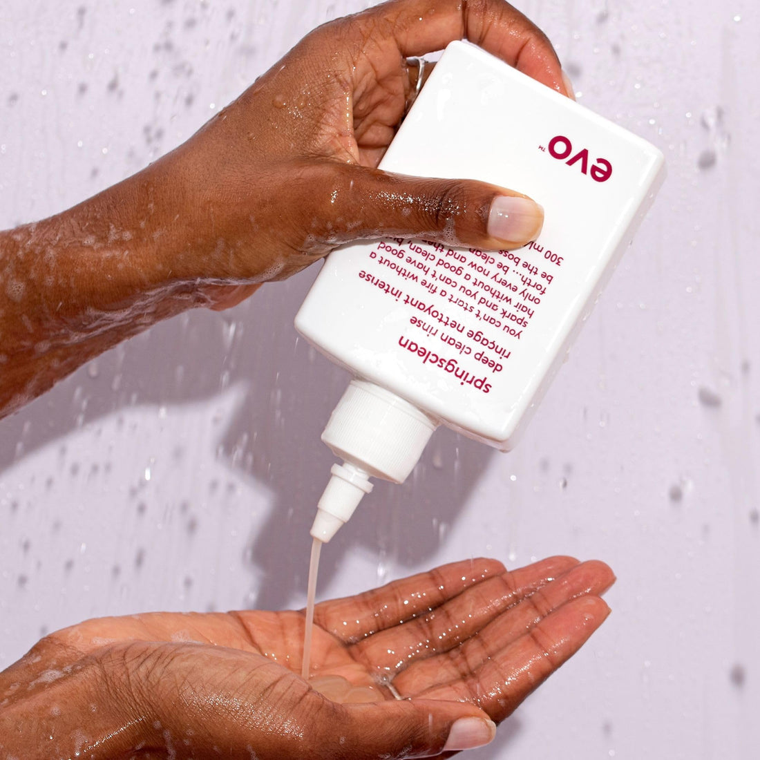 EVO Springsclean Deep Clean Rinse Shampoo for Curly Hair, 10.1 Fl Oz