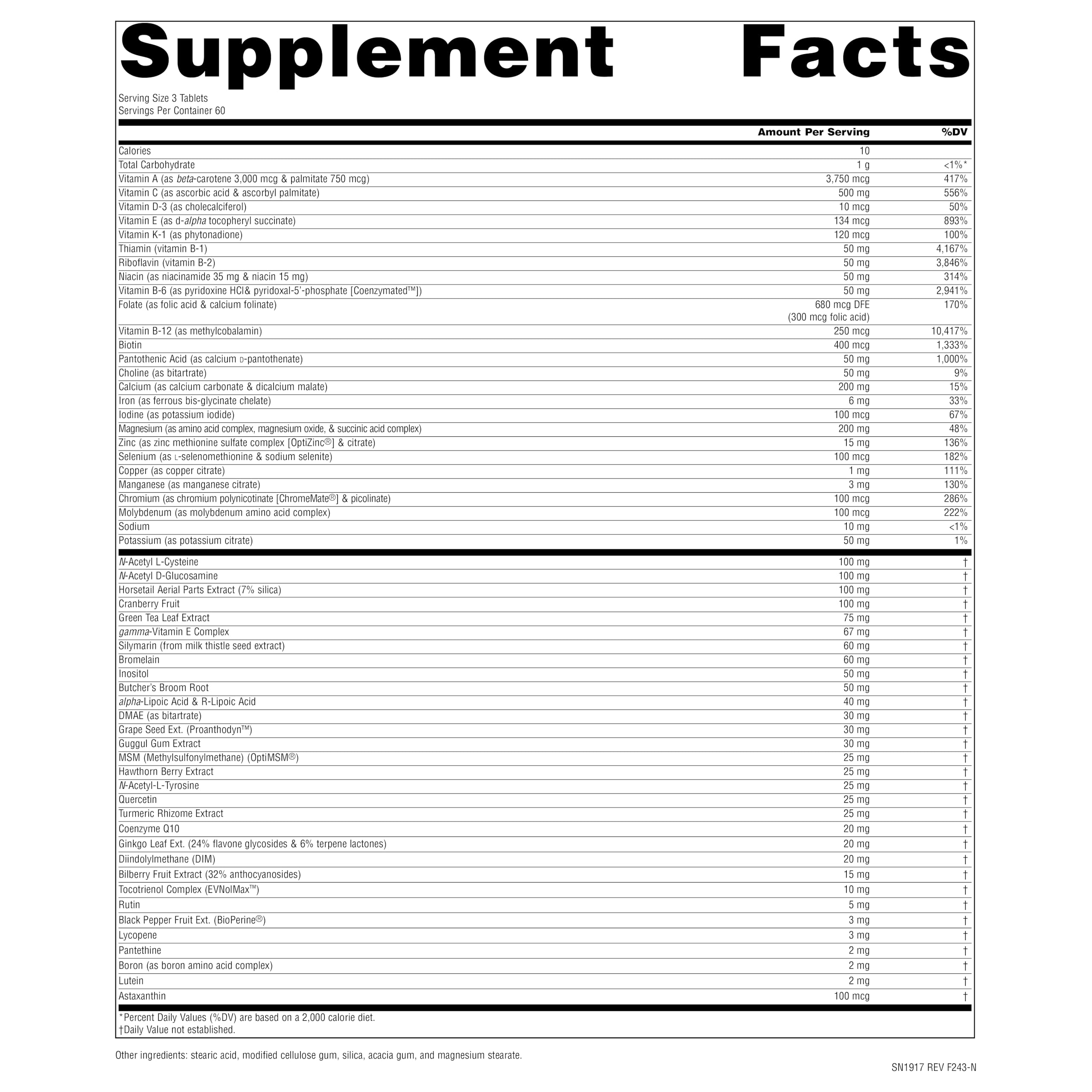 Source Naturals Women's Life Force Multiple, Daily Multivitamin & Immune Health, Rejuvenating Energy* Supplement - 180 Tablets