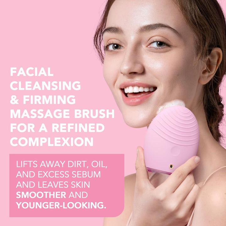 FOREO LUNA 3 App,controlled Smart Portable Facial Cleansing and Firming Massage Brush made with Ultra Hygienic Soft Silicone for Every Skin Type USB Rechargeable for Normal Skin