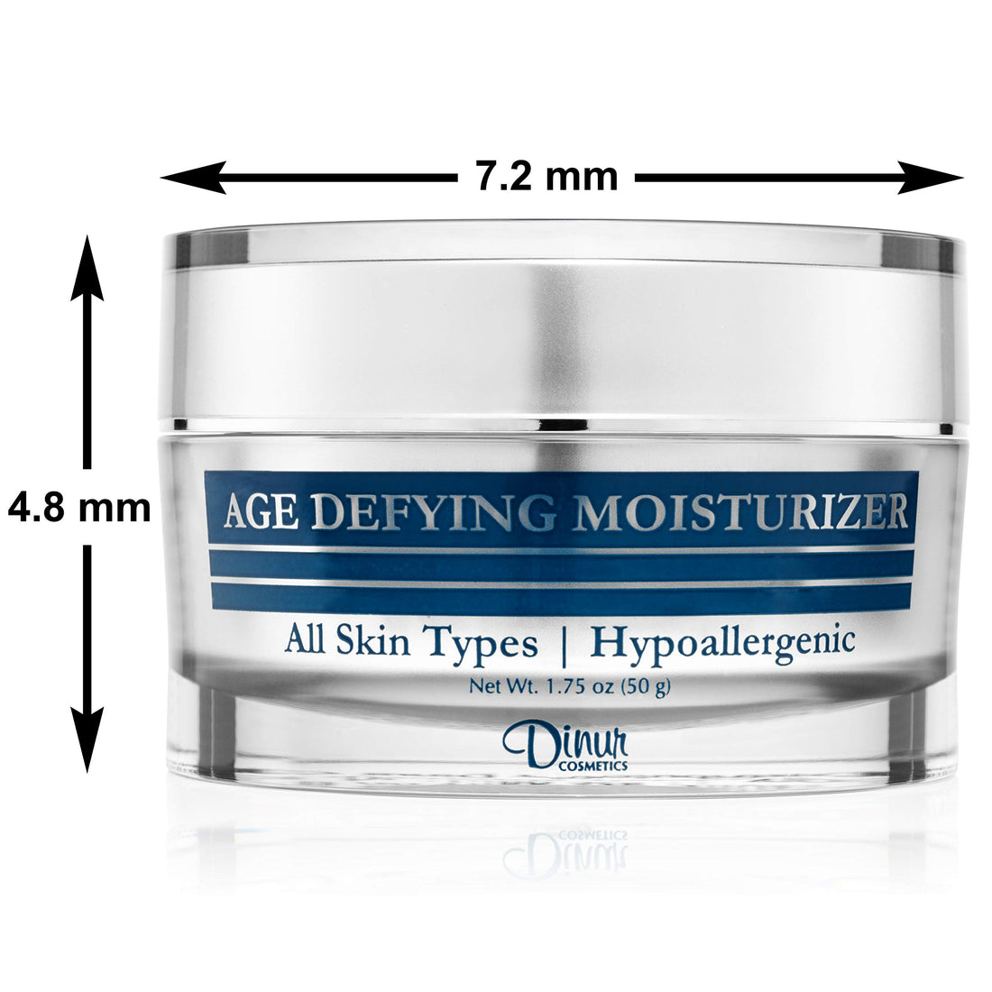 Dinur Hydractive 24 Age Defying Moisturizer SPF 8 Hypoallergenic 2 oz by Dinur