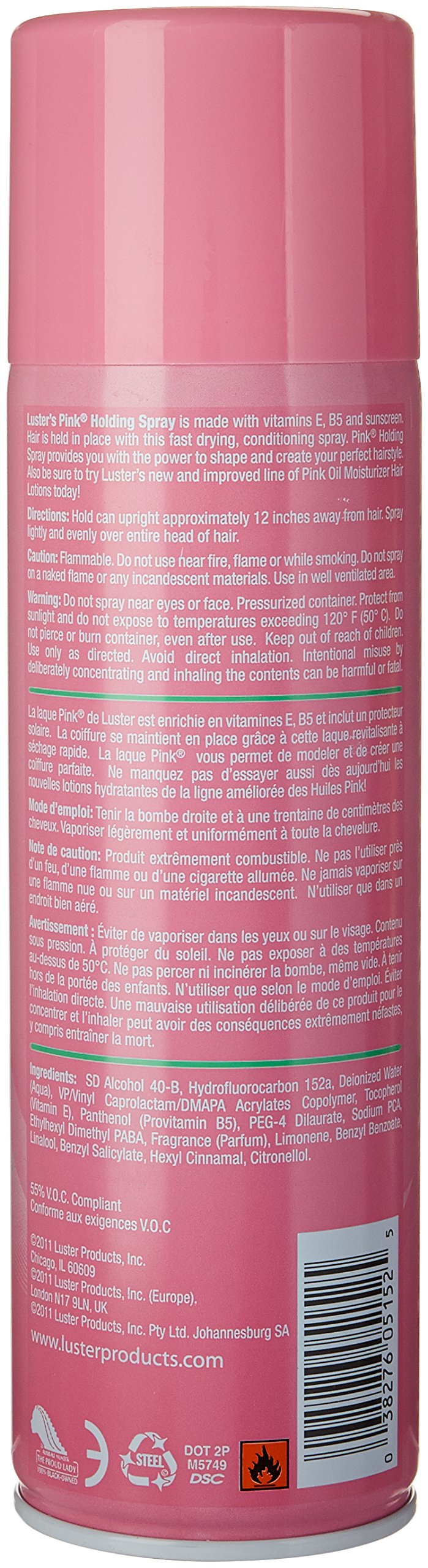 Lusters Oil Moist Hold Spry 8+6Oz