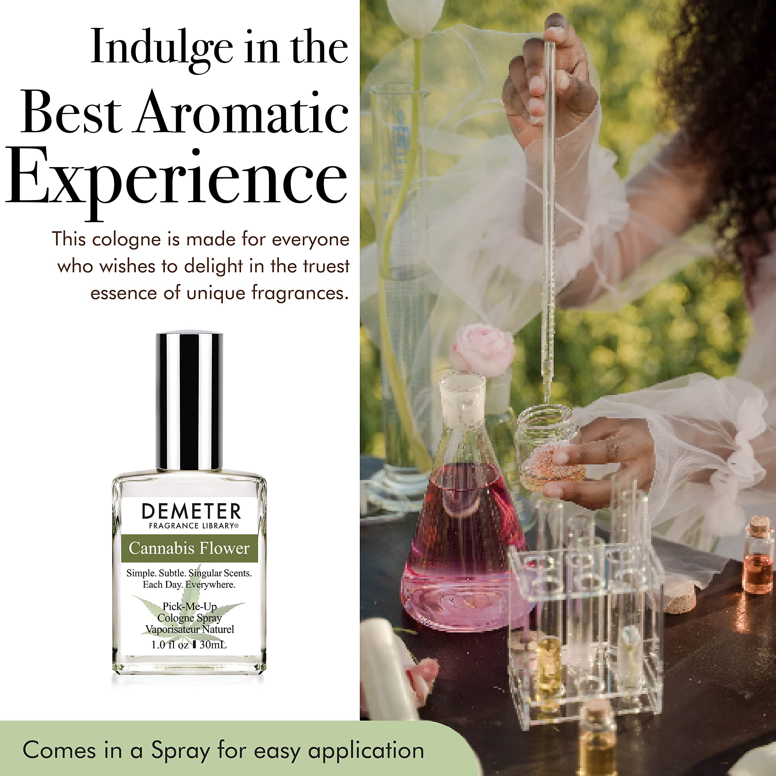 Demeter Fragrance Library 1 Oz Cologne Spray ââ‚¬â€œ Cannabis Flower