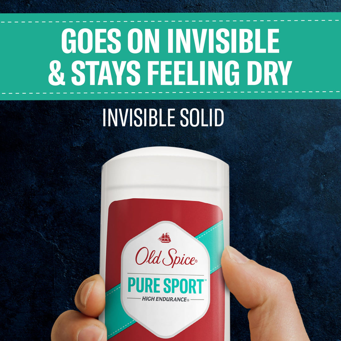 Old Spice Antiperspirant Deodorant For Men, High Endurance, 24/7 Sweat Defense & Odor Protection, 24/7 Freshness & Lasting Scent, Pure Sport Scent, 3.0 oz (Pack of 2)