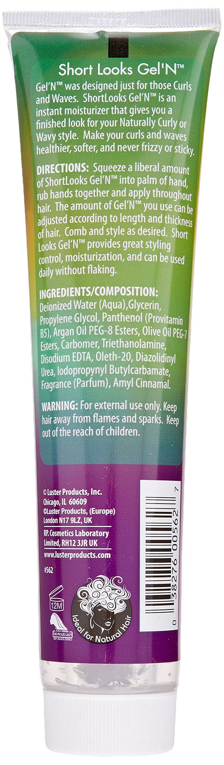 Luster's Shortlooks Gel'n, 6 Ounce