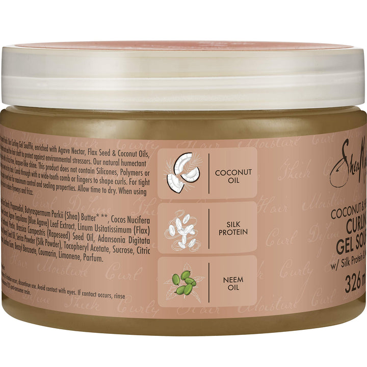 Shea Moisture Coconut and Hibiscus Curling Gel Souffle, 326 ml