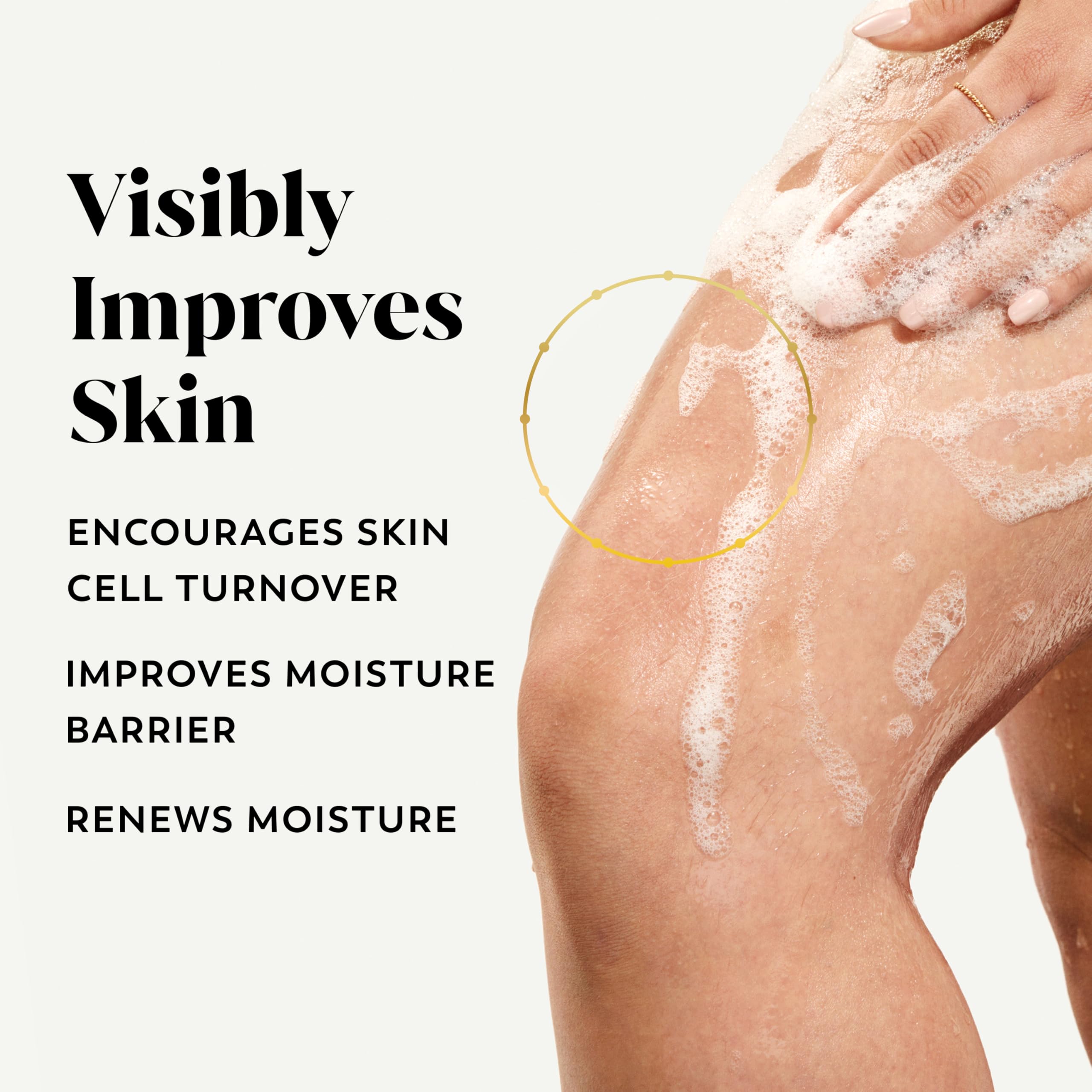 Olay Body Wash for Women, Elasticity Boosting, Collagen Peptide Serum Complex, Renews Moisture, Vitamin B3 Lameller Technology, For All Skin Types, 20 fl oz (Pack of 4)