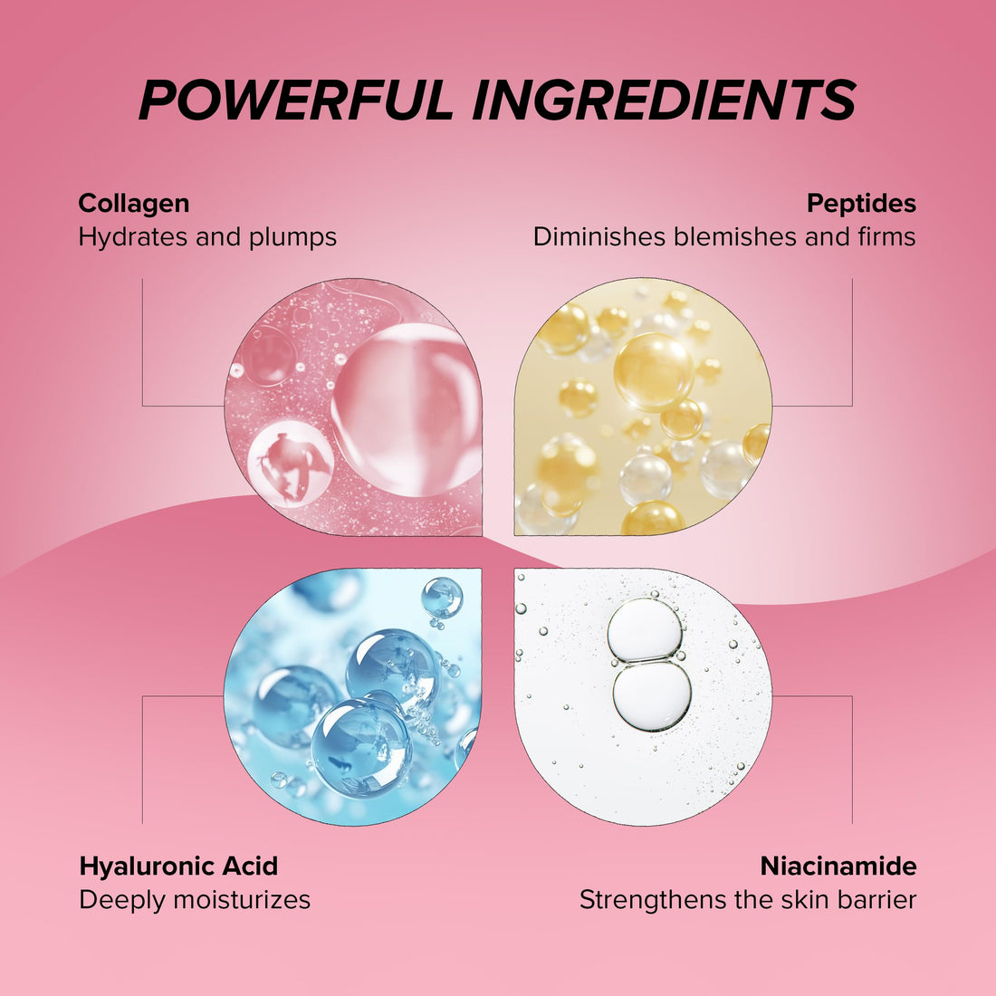 Skin Gym Super Juicy Collagen Spray-On Serum with Squalene, Collagen Serum Facial Spray for Deep Hydration, Skin Plumping, and Healthy Glow, Recommended for Morning and Evening Use