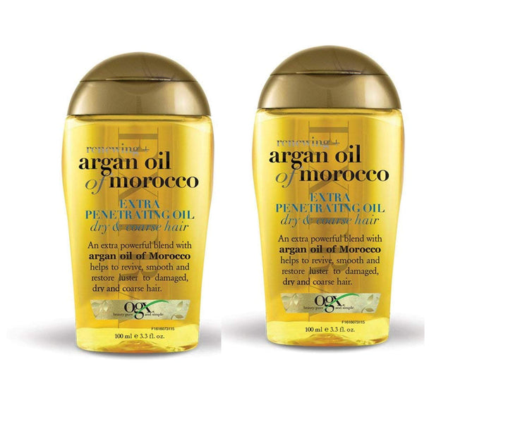 Renewing Argan Oil Of Morocco Extra Strength Penetrating Oil Dry, Coarse Hair - 2 pack