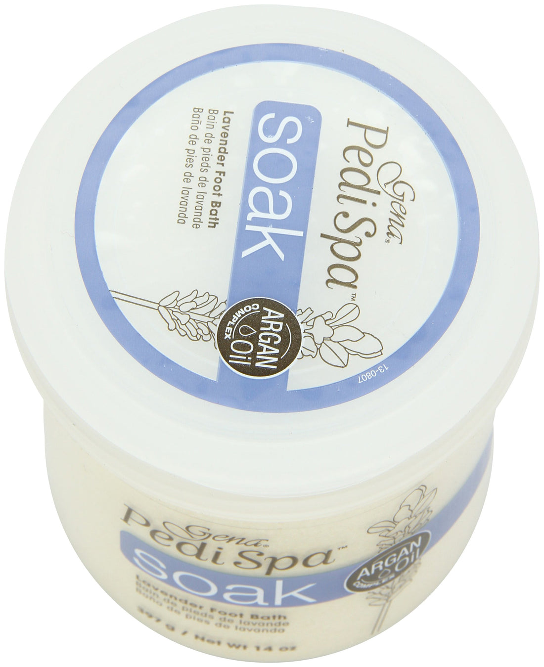 Gena Pedi Spa with Argan Oil Complex Pedi Spa Soak, 14 Ounce