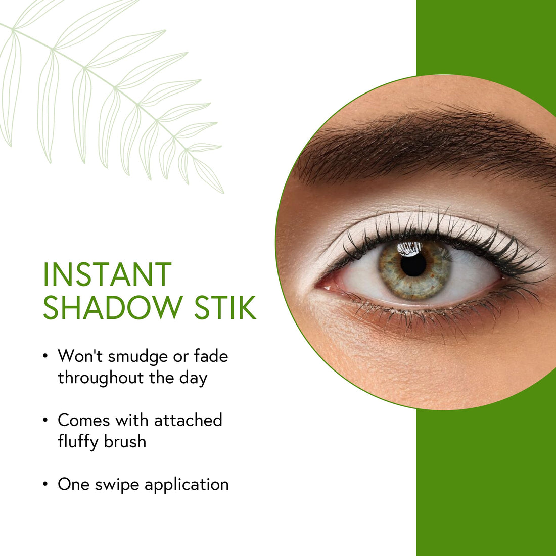 Honeybee Gardens Instant Shadow Stik, Matte White