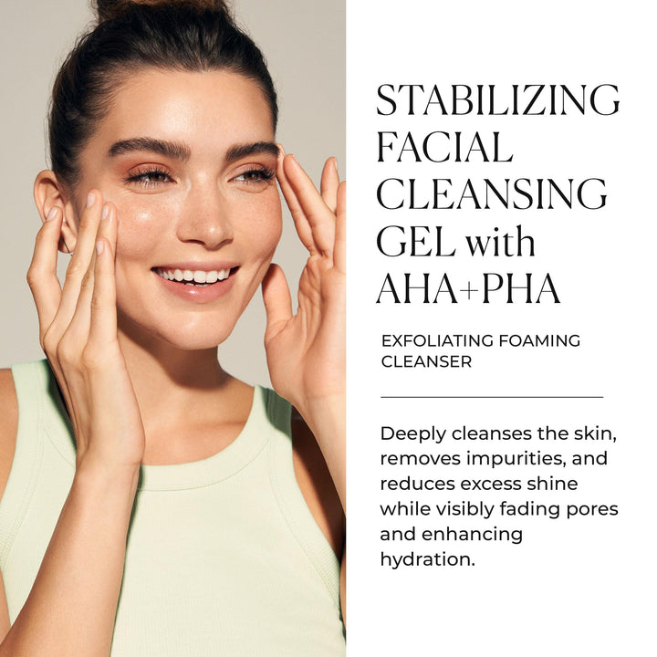 Natura Bisse Facial Cleansing Gel with AHA, 7.0 fl. oz.