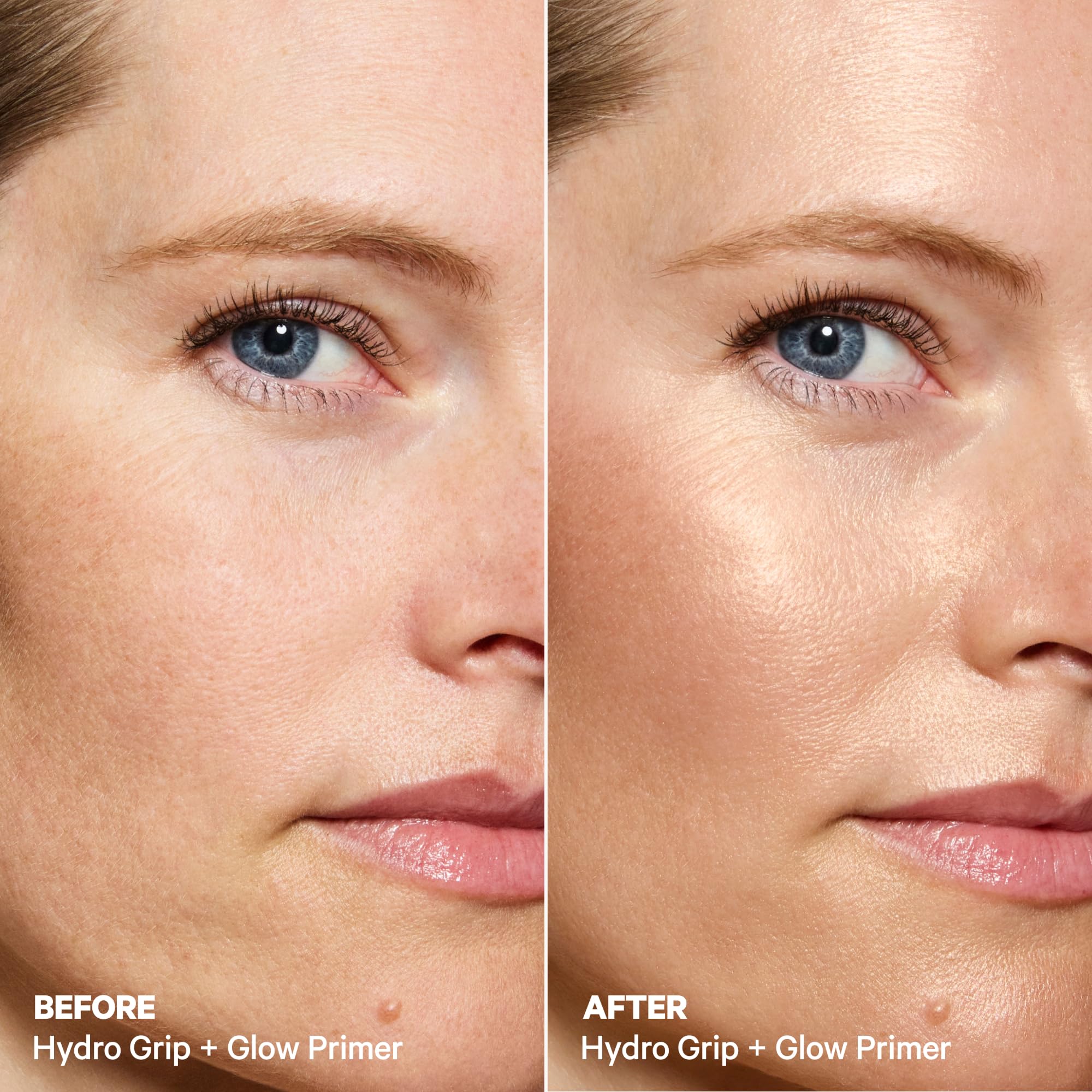 Milk Makeup Hydro Grip + Glow Primer with Hyaluronic Acid – Illuminating Face Primer Grips Makeup for Up to 12 Hours – Silicone-Free, Hydrating Formula with Radiant, Golden Finish – 1 oz