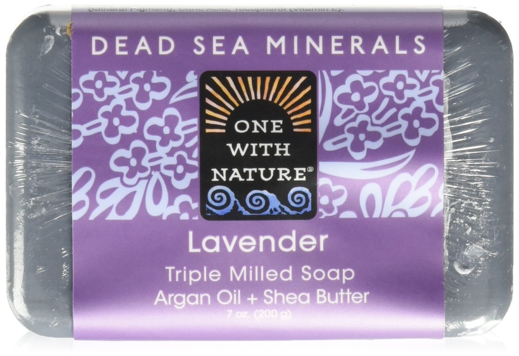 One With Nature Soap-Lavender 7 Ounces