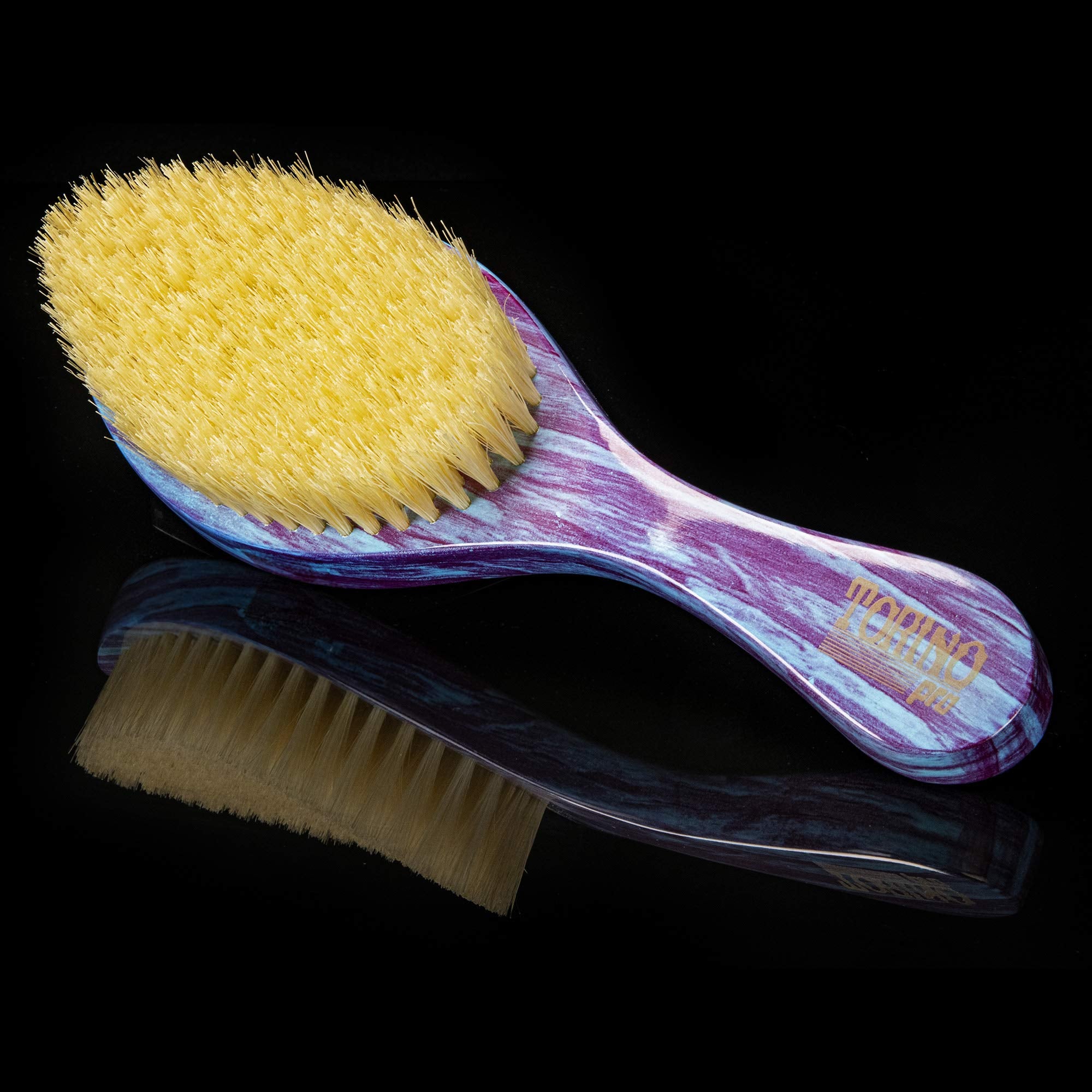 Torino Pro Wave Brushes by Brush king #60- Medium Soft Curve 360 Waves brush