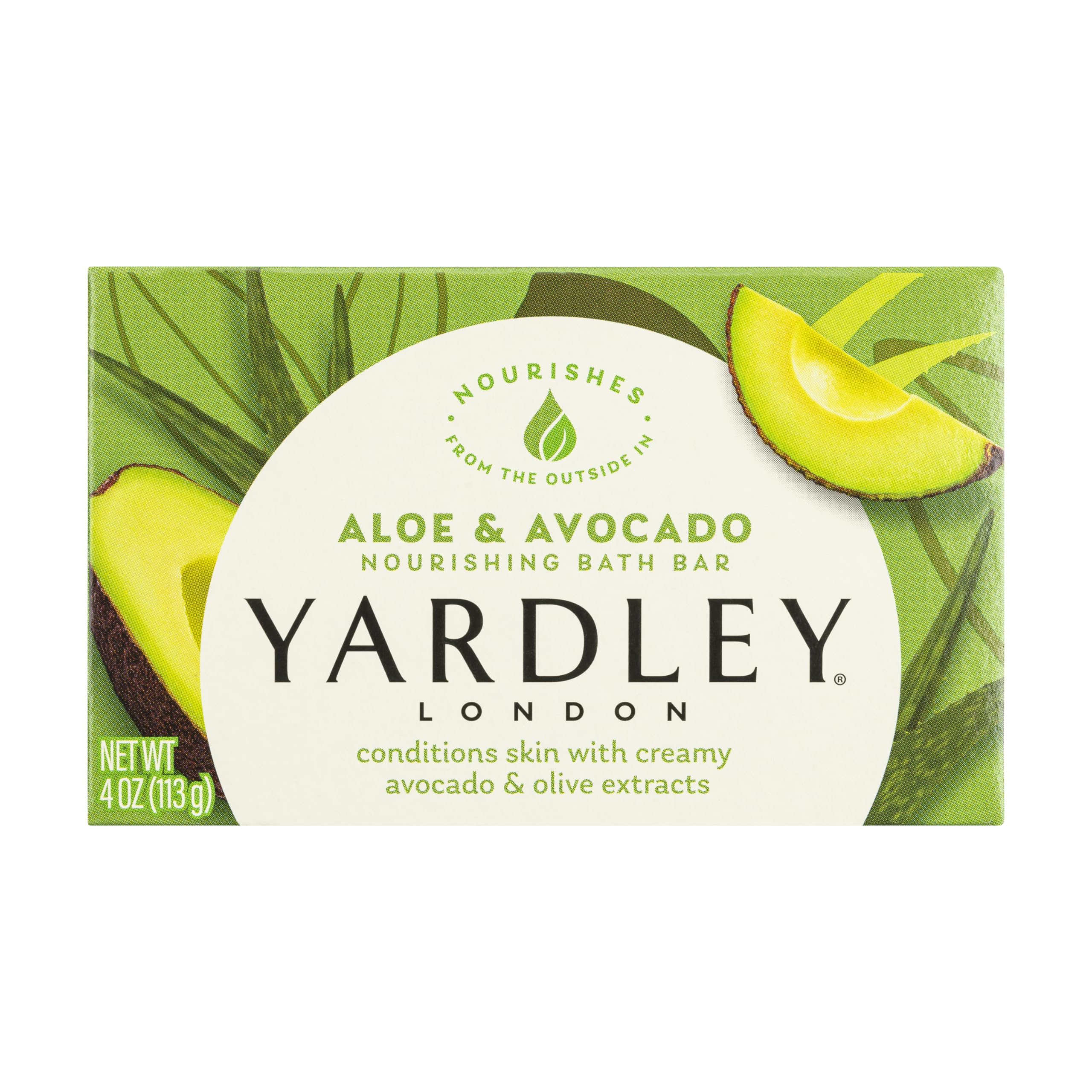 Yardley Fresh Aloe With Cucumber Essence Bar Soap Soap Unisex By, 4.25 Ounce (Packaging May Vary)