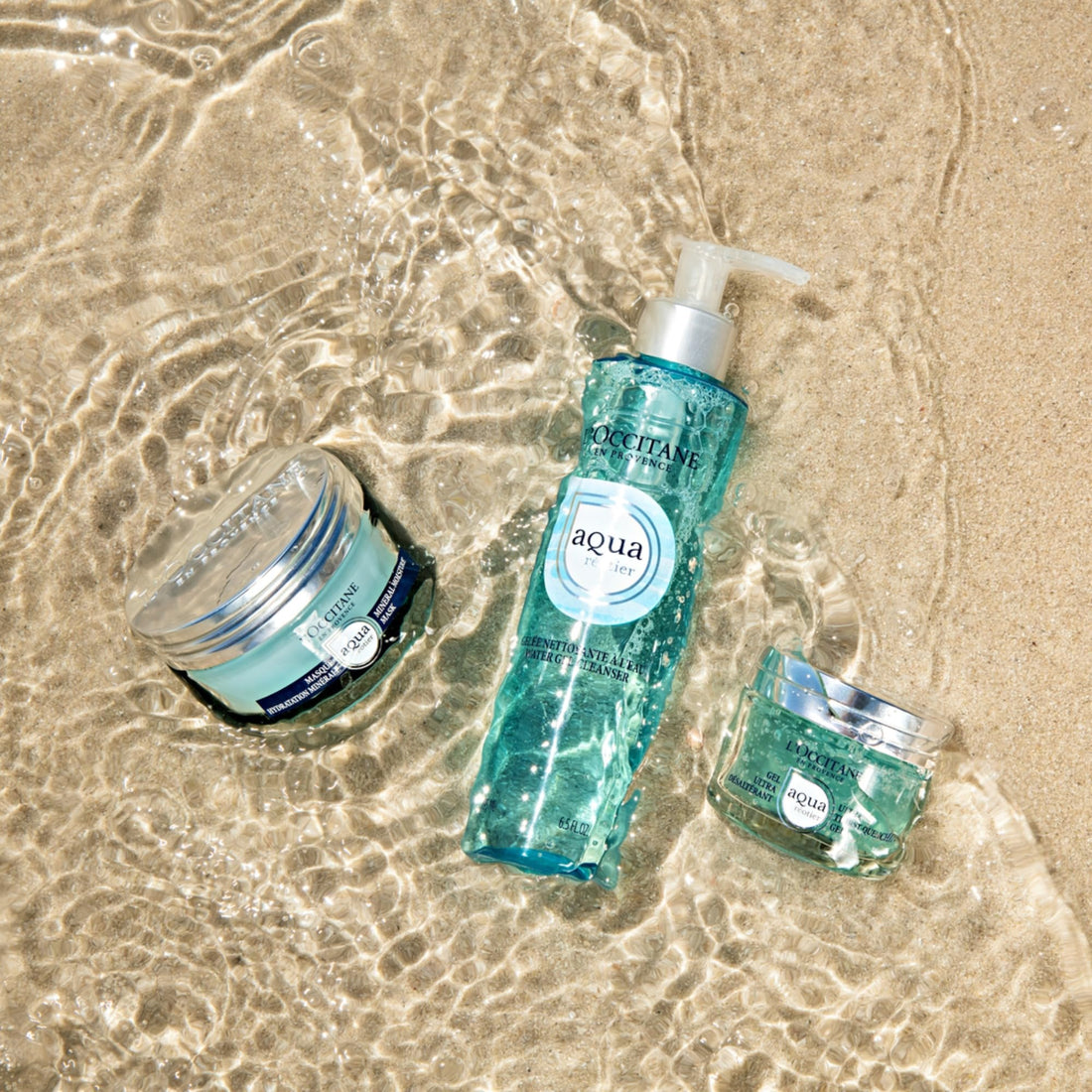 L'Occitane Hydrating Aqua Reotier Ultra Thirst-Quenching Cream: Infused with Hyaluronic Acid | Moisturizing | Water-Based |