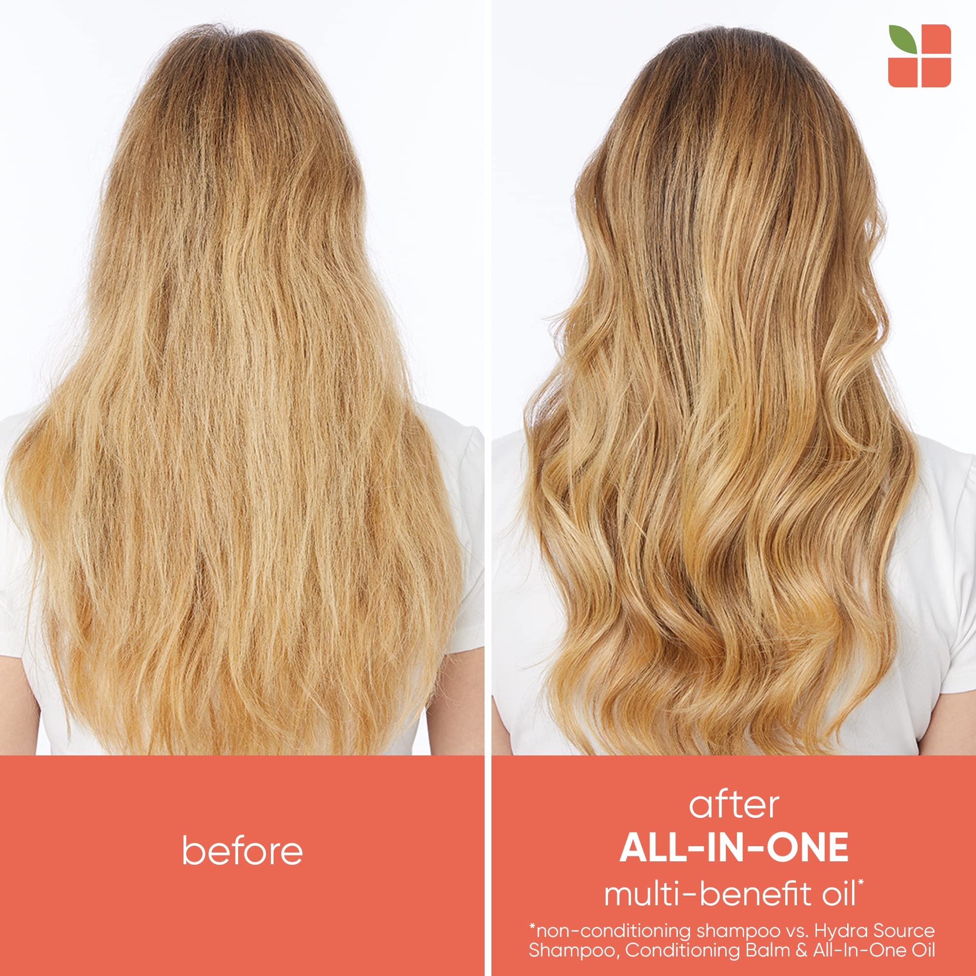 BIOLAGE All-In-One Multi-Benefit Oil, Pre-Shampoo & Leave-In Treatment - Smooths, Detangles & Controls Frizz, For All Hair Types