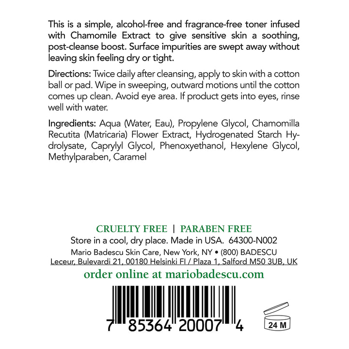 Mario Badescu Chamomile Cleansing Lotion - For Dry/ Sensitive Skin Types 236ml/8oz