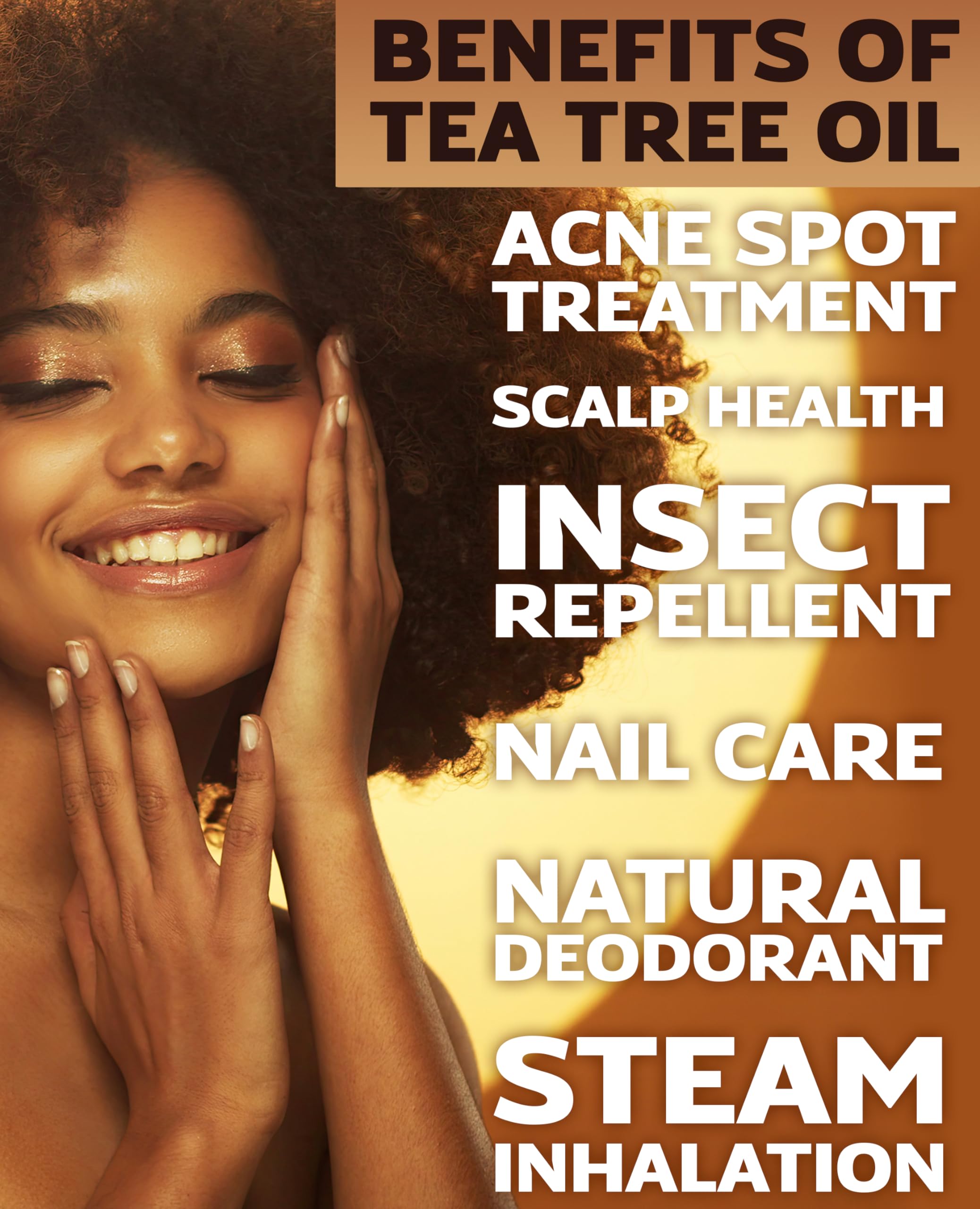 Aztec Secret - Royal Tea Tree Oil - 100% Pure - 4 OZ - Deep Hair & Skin Moistruizer - 1 pack