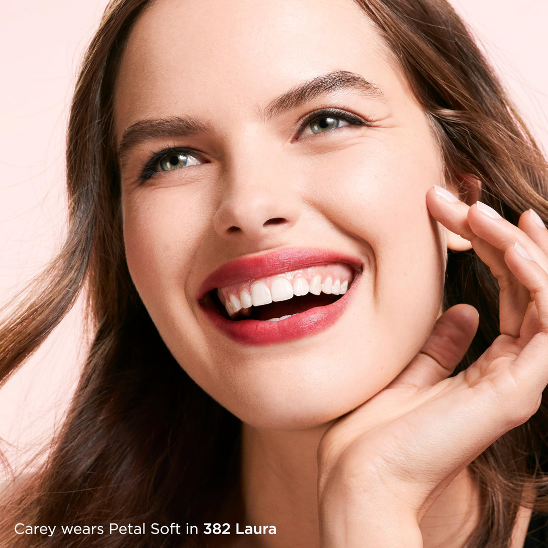 Laura Mercier Petal Soft Lipstick Crayon, 24HR Lip Softening Hydration, 12HR Sheer Matte Lip Color, Comfortable Weightless Wear, Diffused, Blurred Effect, 382 Laura - Plum red