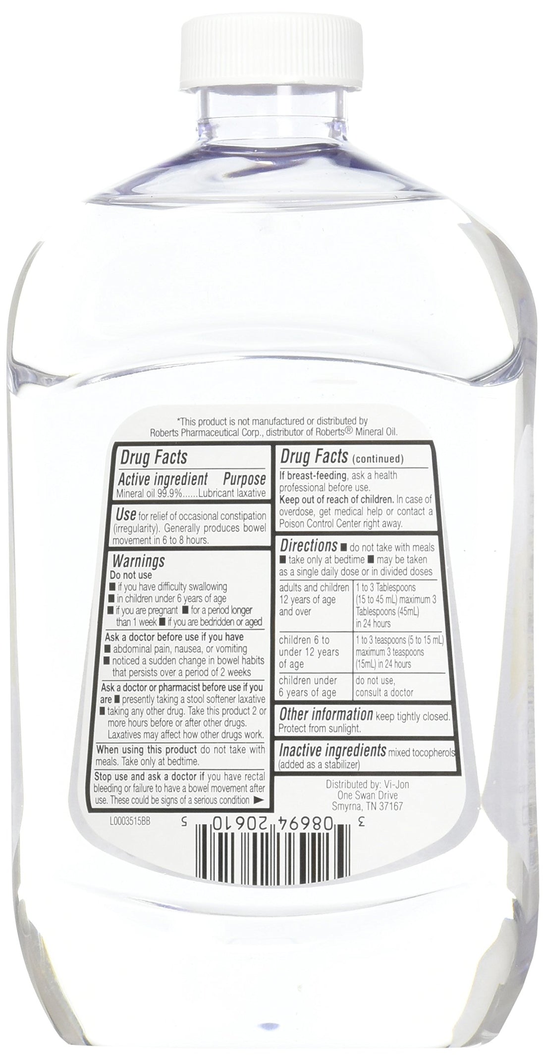 Swan Mineral Oil 16 oz