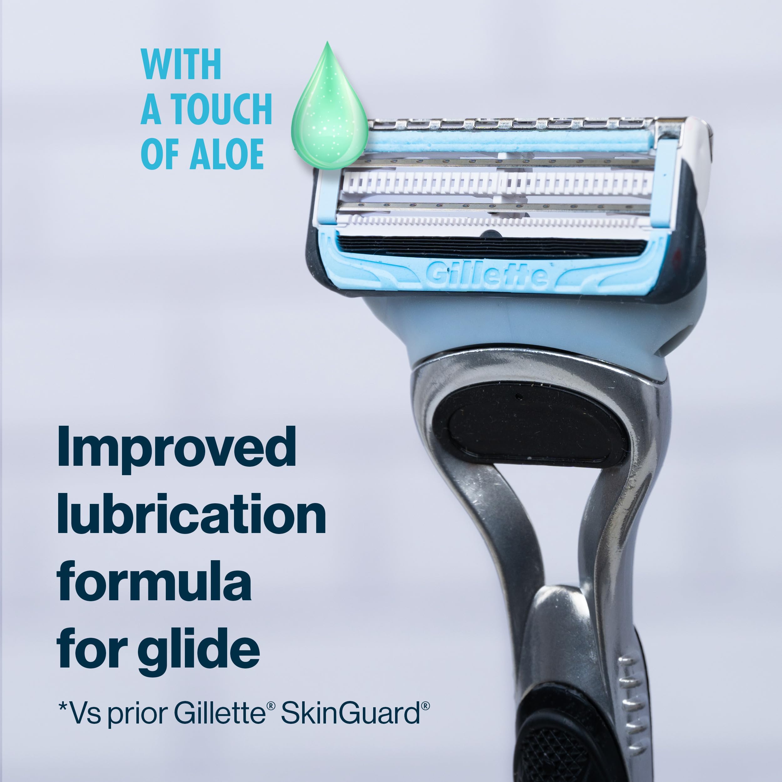 Gillette SkinGuard Men's Razor Blade Refill, 8 Count