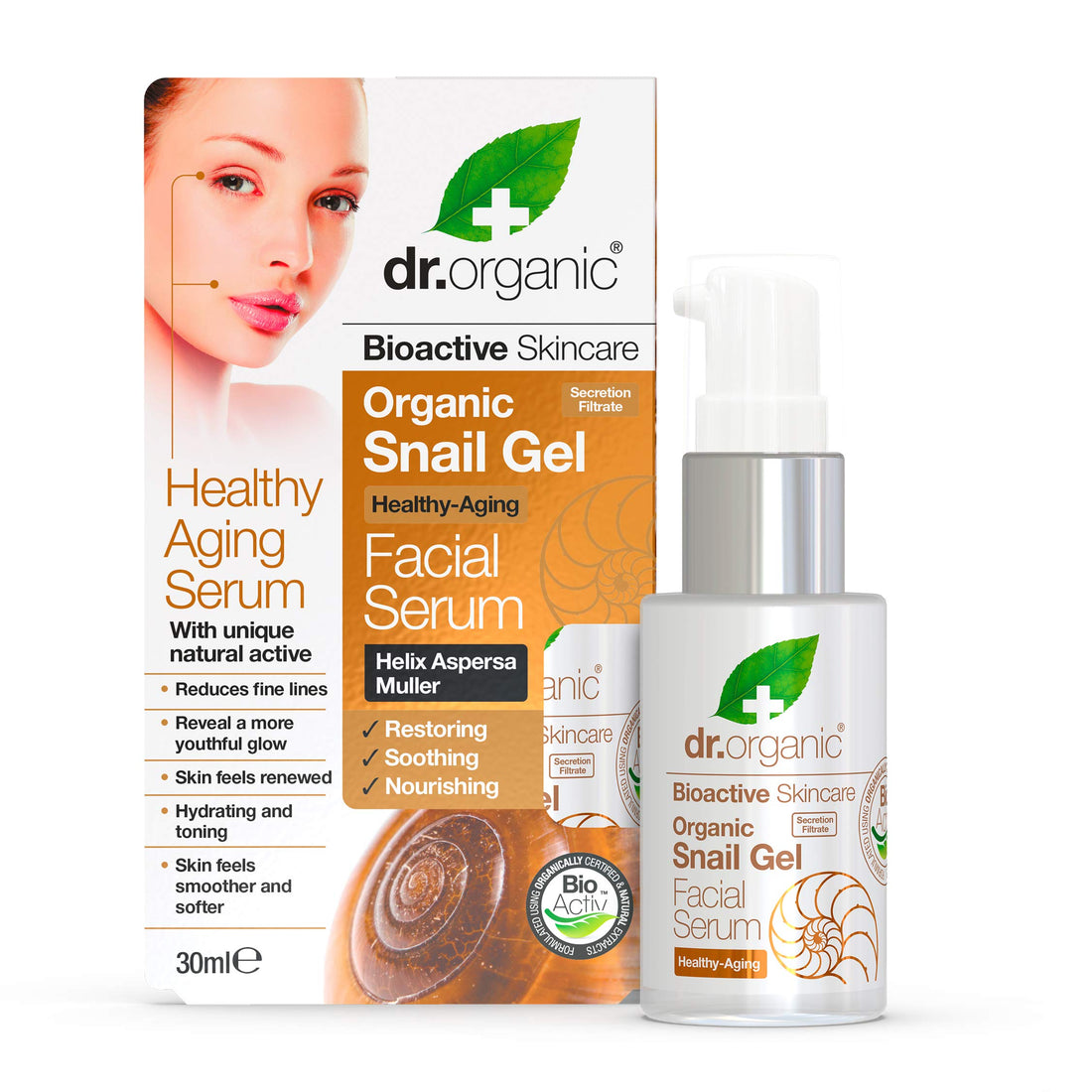 Organic Doctor Snail Gel Facial Serum, 1.1 oz
