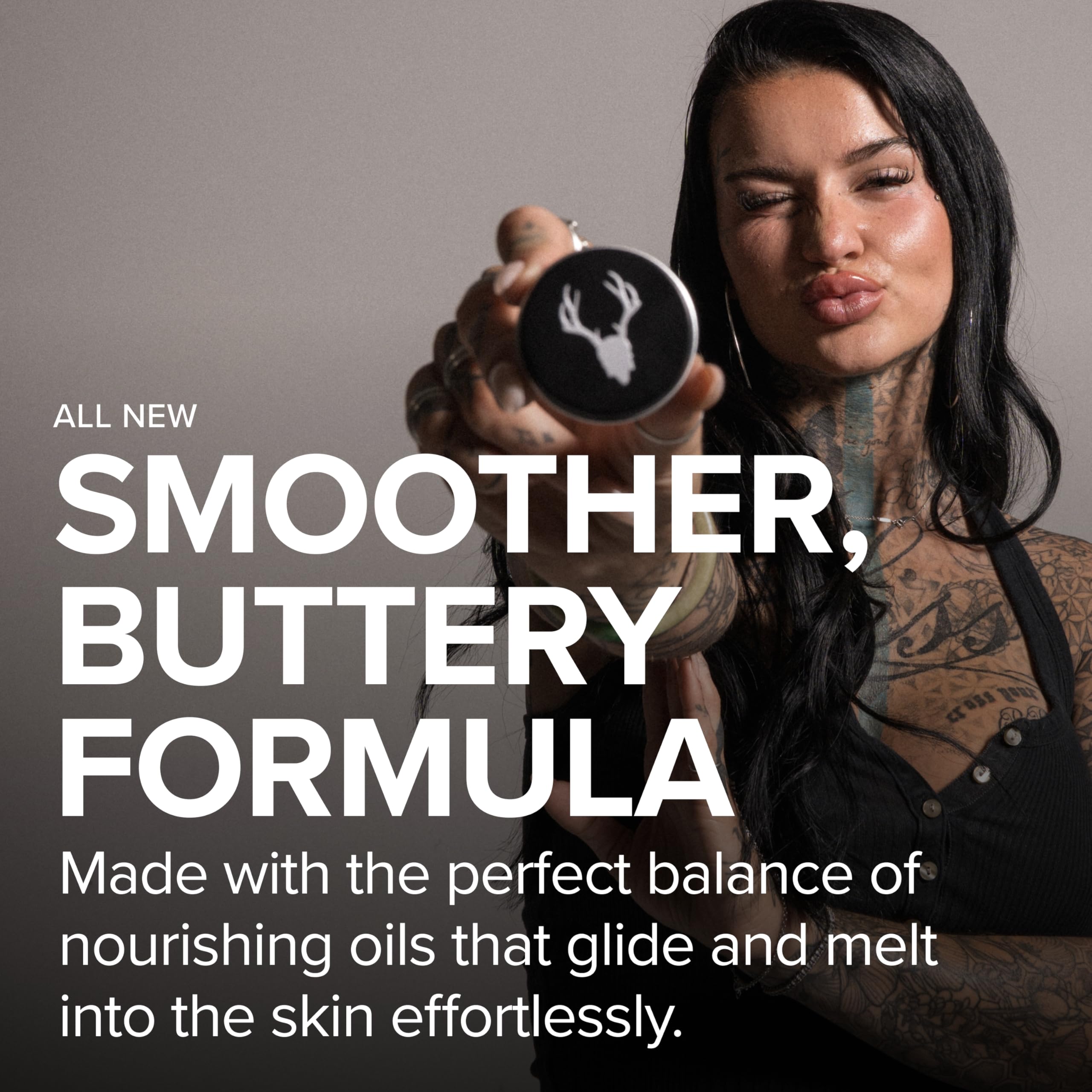 Mad Rabbit Tangerine & Vanilla Balm Salve - Tattoo Balm & Aftercare Cream, Color Enhancement that Revives Old Tattoos, Hydrates New Tattoos