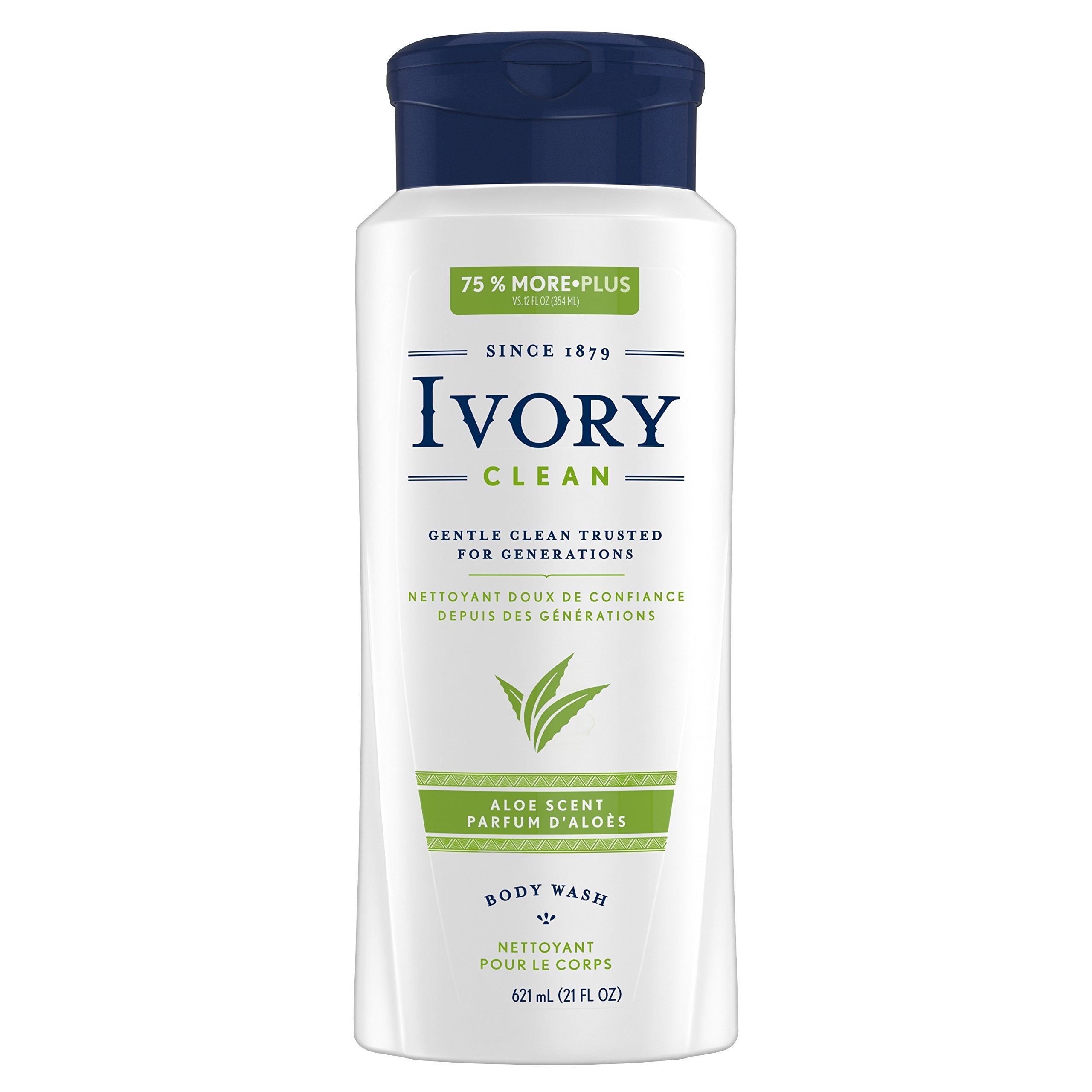Ivory Aloe Scented Body Wash, 21 Fl Oz