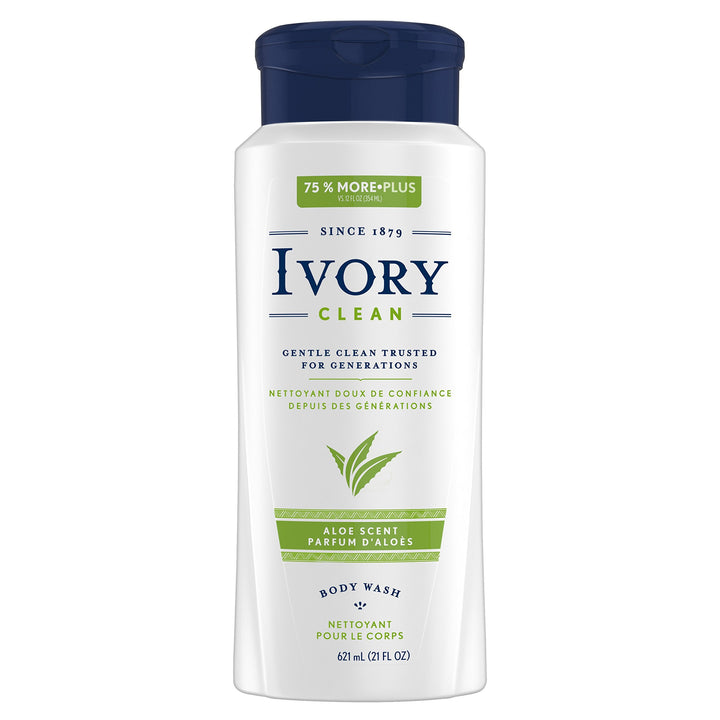 Ivory Aloe Scented Body Wash, 21 Fl Oz