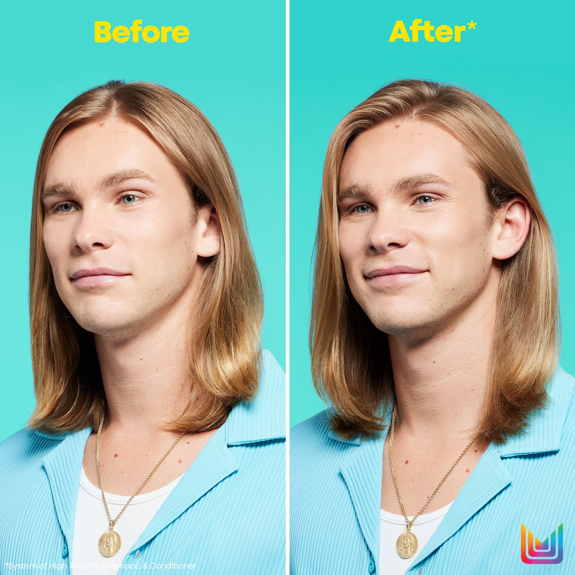 Matrix High Amplify Volumizing Conditioner | Instant Lift, Lasting Volume & Strengthening | Silicone-Free | Boost Structure in Fine, Thin & Limp Hair | Salon Professional Conditioner | 10.1 Fl. Oz.