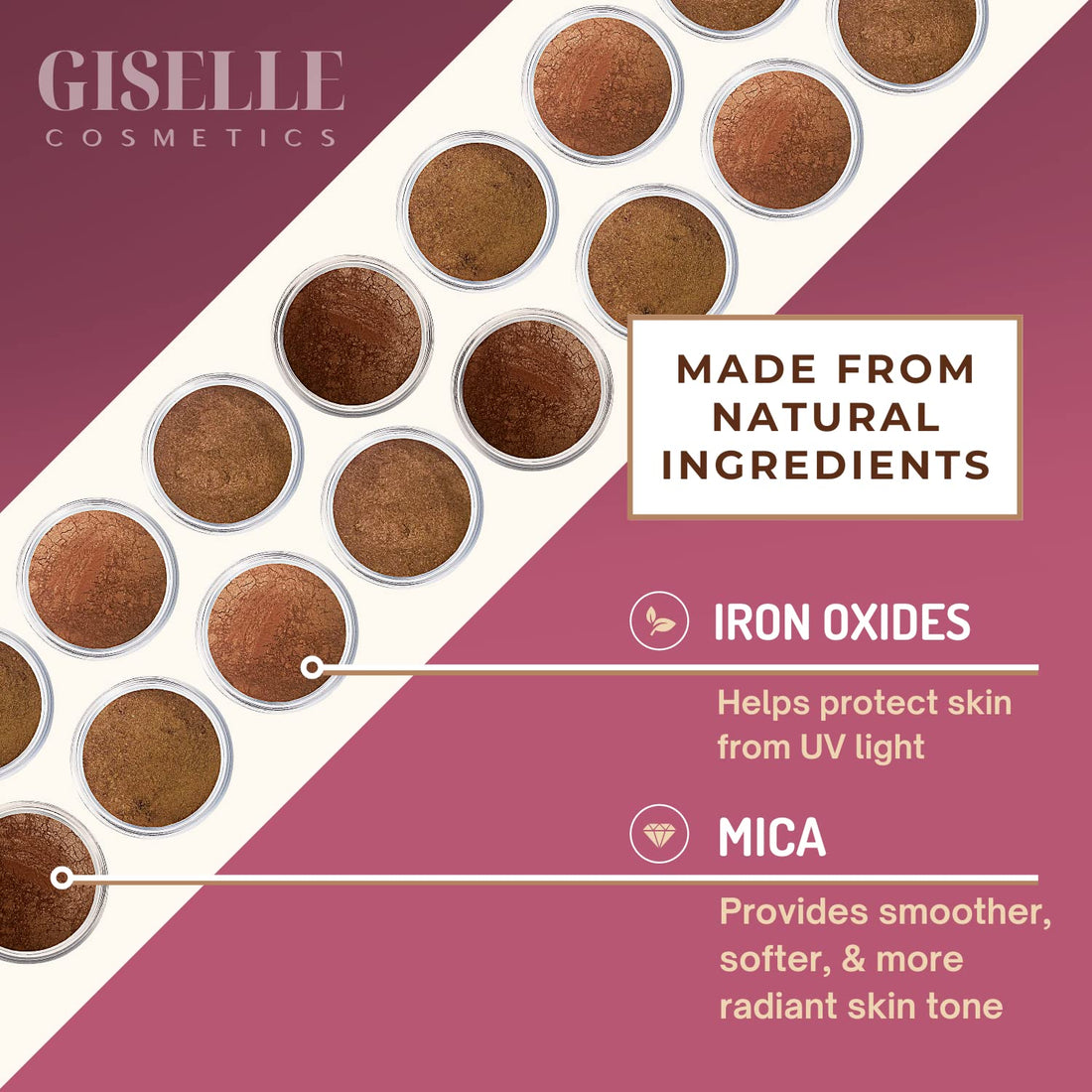 Bronzer Makeup Powder | Selfish | Bronzer For Face | Non-Diluted Loose Powder Mineral Make Up | Contour Highlight Blush Palette | Contouring Makeup Products | Facial Contouring