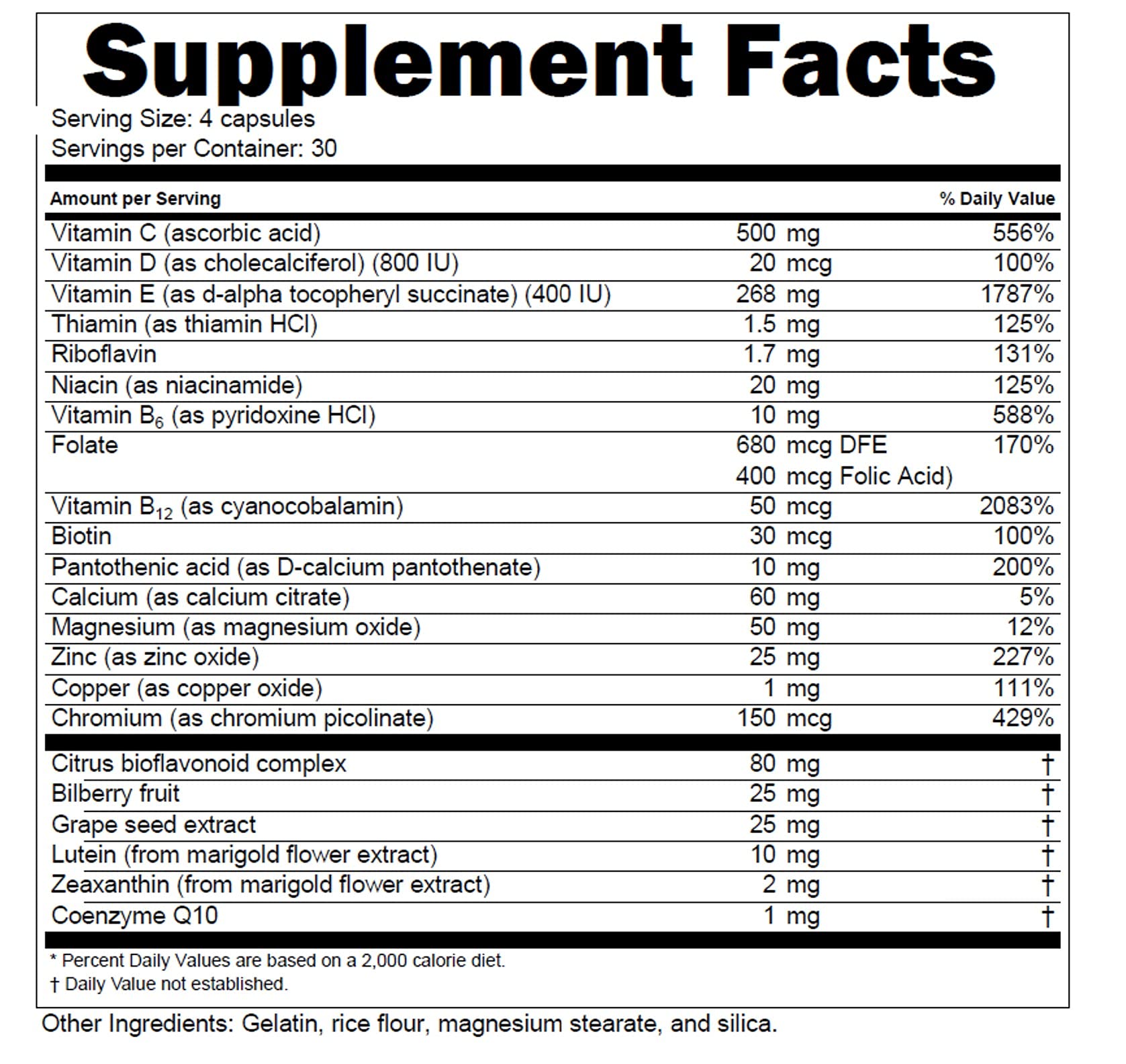 Doctor's Advantage Macular Shield Areds 2 Plus Complete Multivitamin - Eye Vitamins with Lutein & Zeaxanthin – Supports Healthier Macular Function and Comprehensive Eye Care – 120 Count