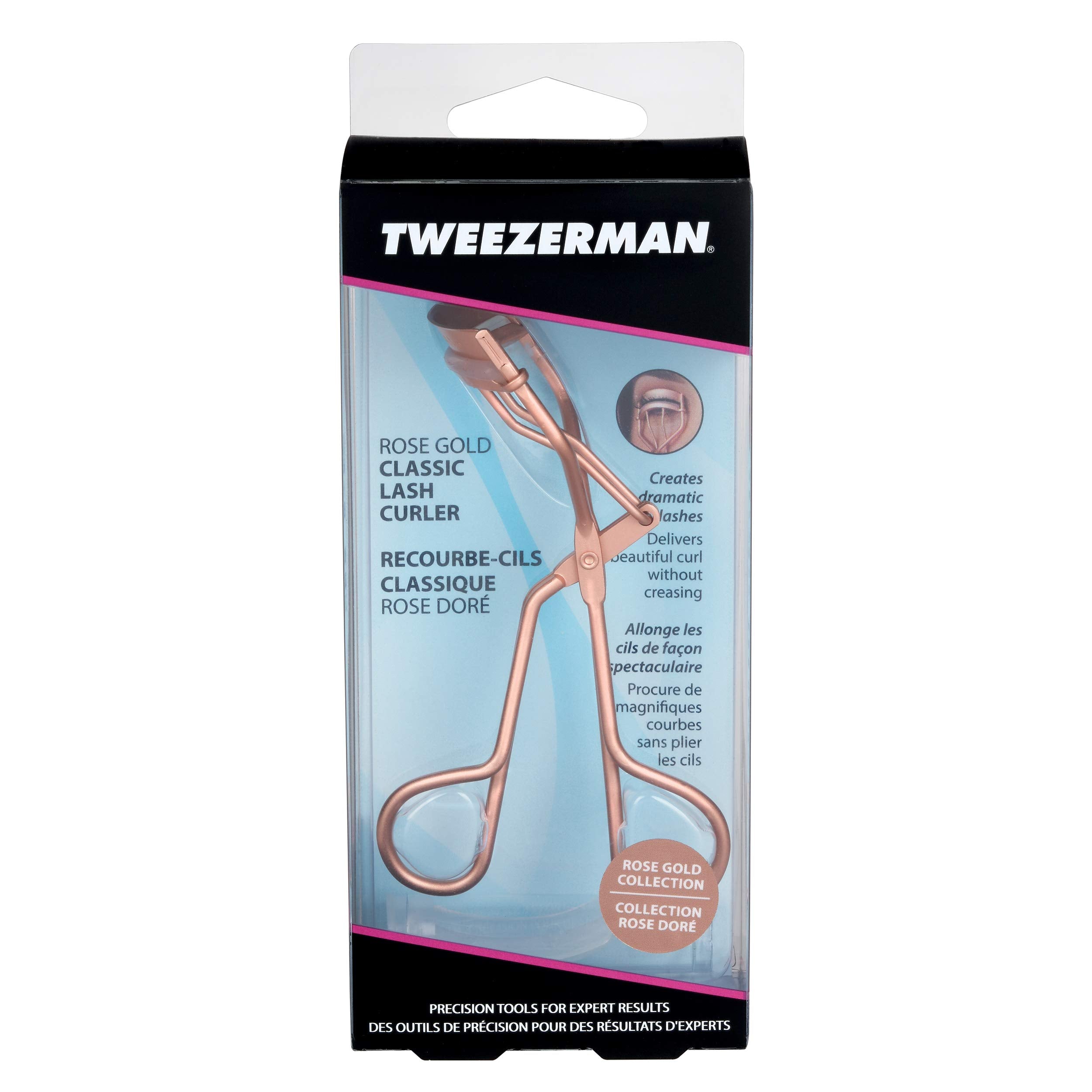 Tweezerman Rose Gold Classic Curler 1 piece
