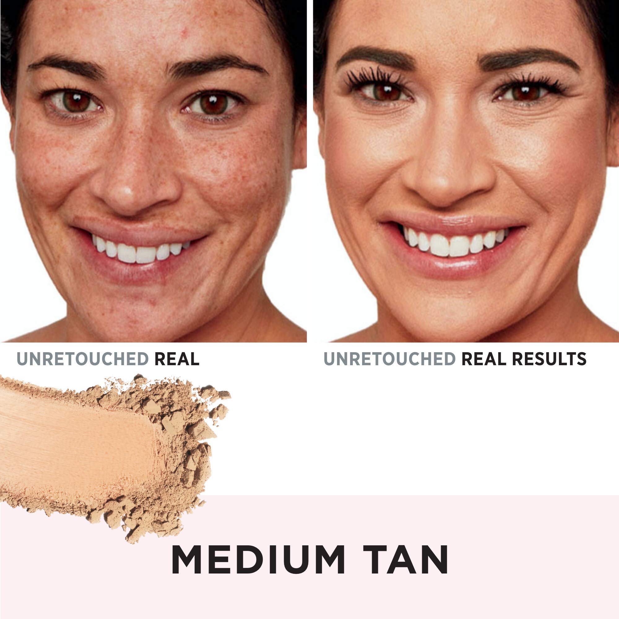 IT Cosmetics Your Skin But Better CC+ Airbrush Perfecting Powder Illumination SPF 50+ Medium Tan