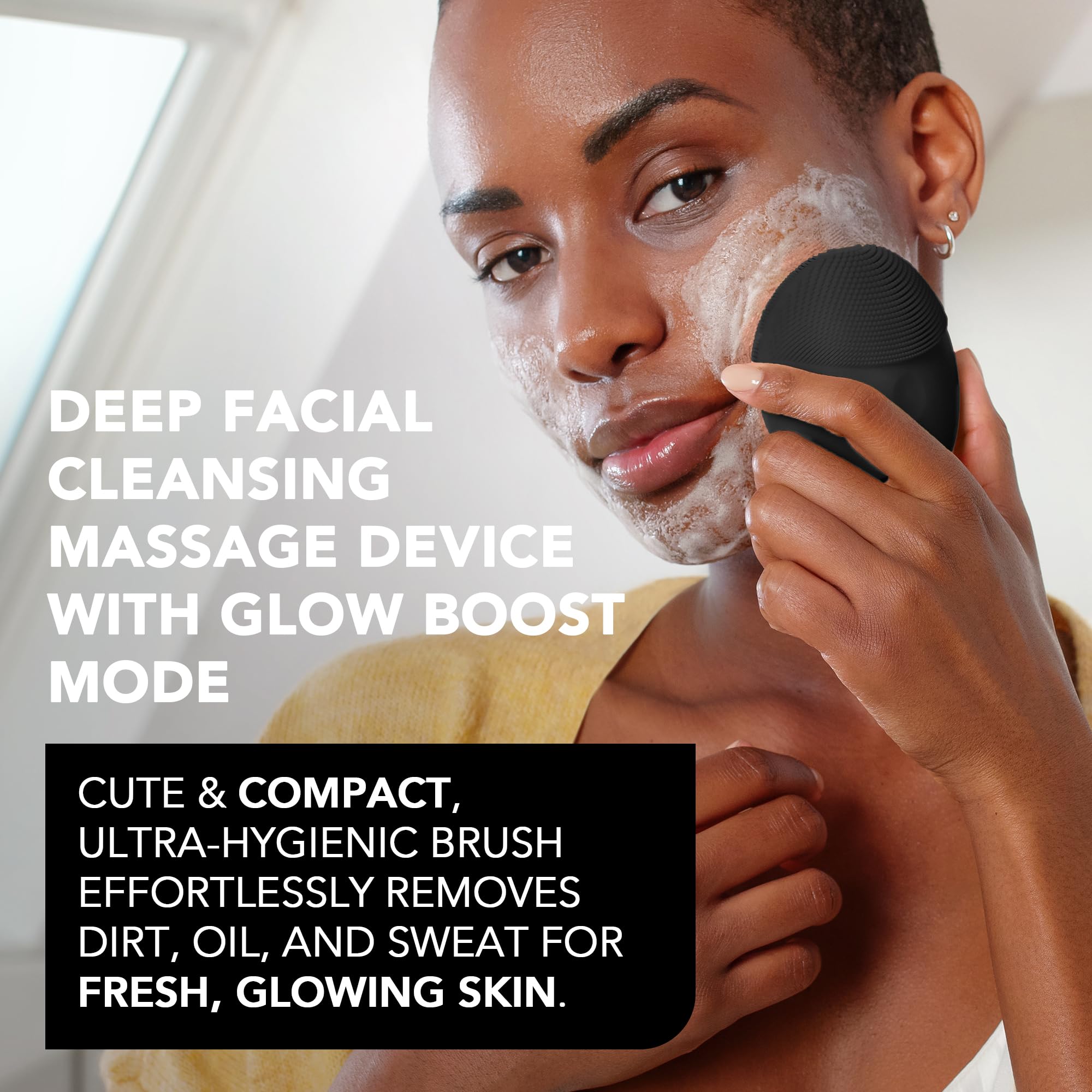 FOREO LUNA Mini 3 Facial Cleansing On The Go - Midnight