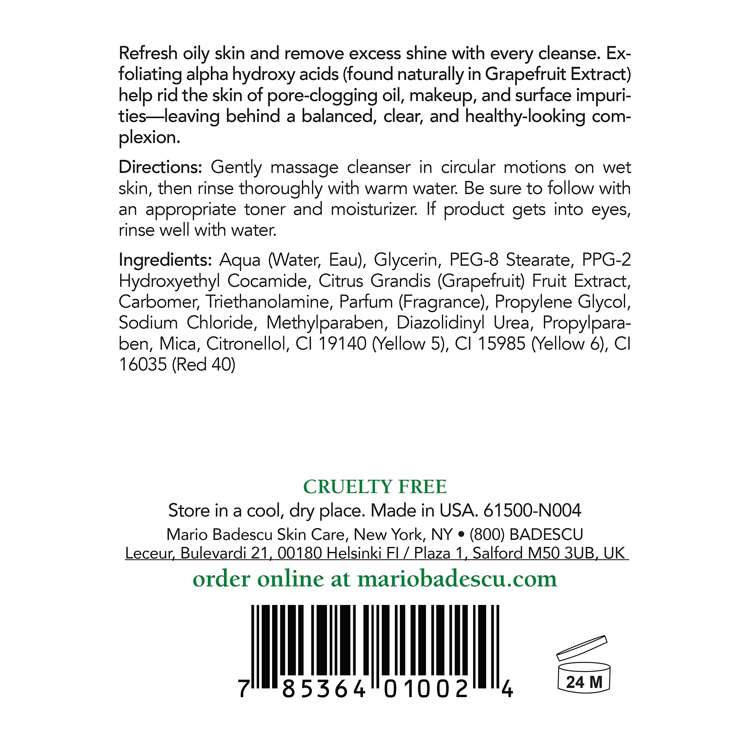 Mario Badescu Botanical Facial Gel - For Combination/ Oily Skin Types 472ml/16oz