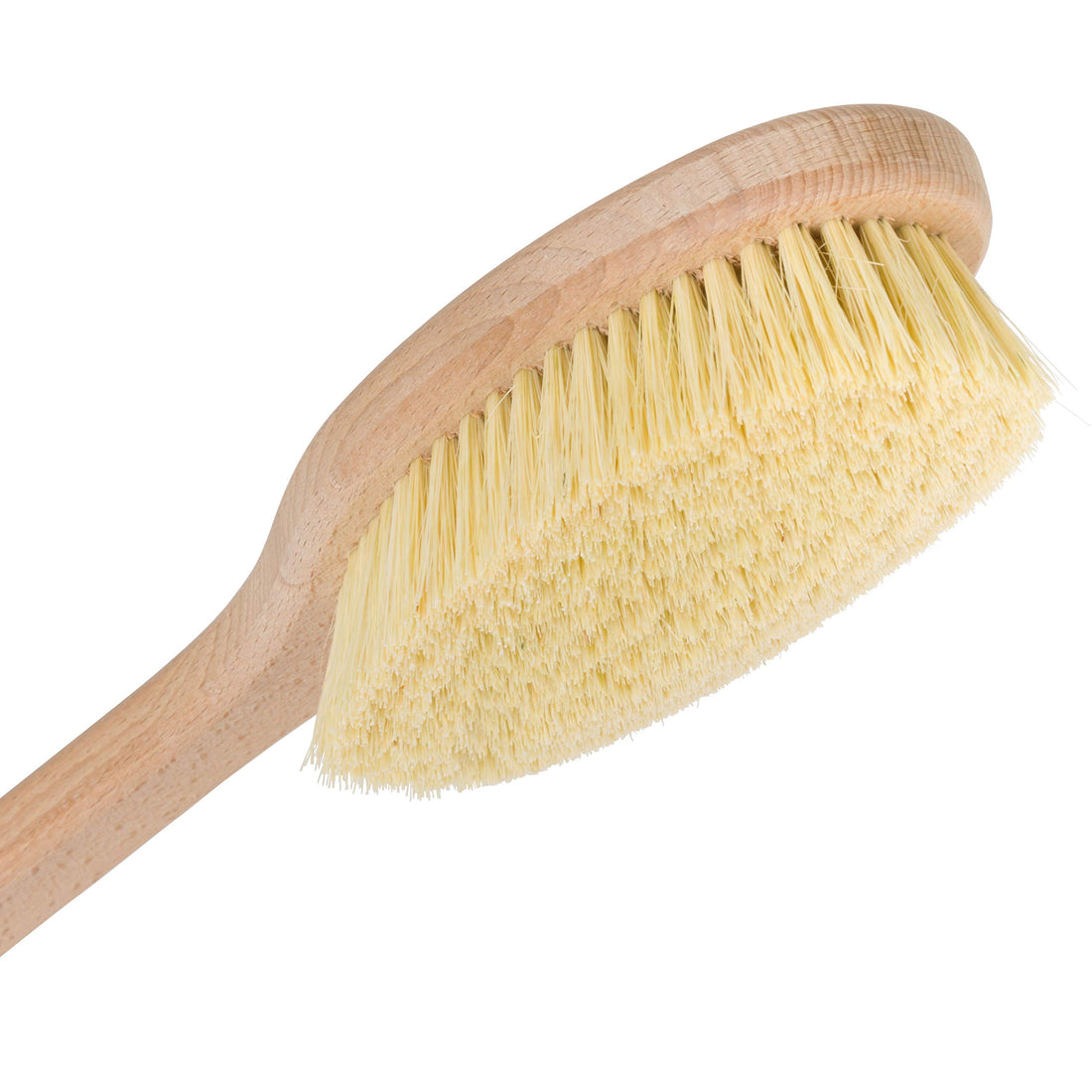 Oiled Beechwood with Tampico Fiber : Bürstenhaus Redecker Tampico Fiber Bath Brush with Oiled Beechwood Handle, 19-5/8-Inches